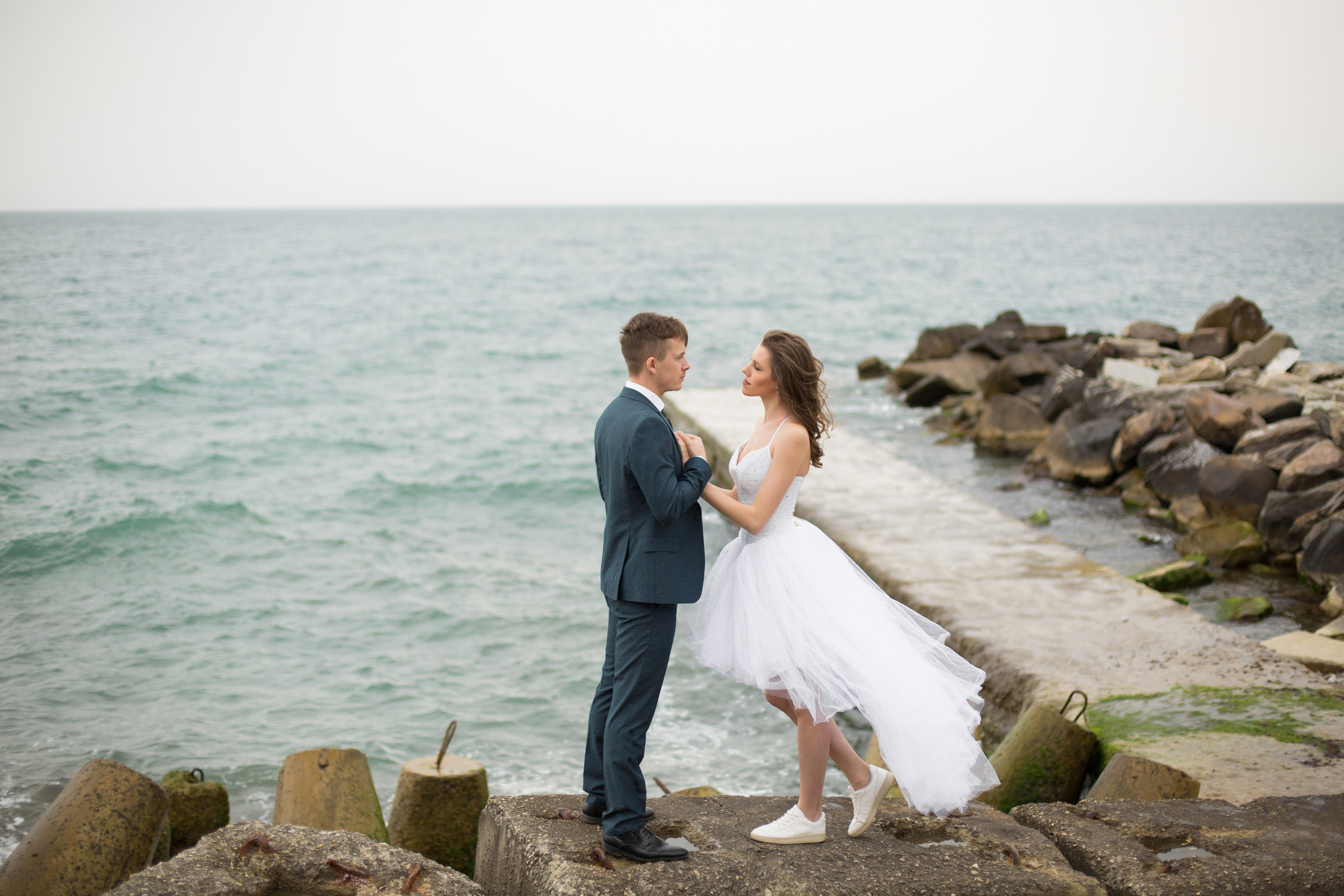 Свадебная фотосессия у моря. Фотограф в Сочи Красной поляне Абхазии Юлия Кормишенко