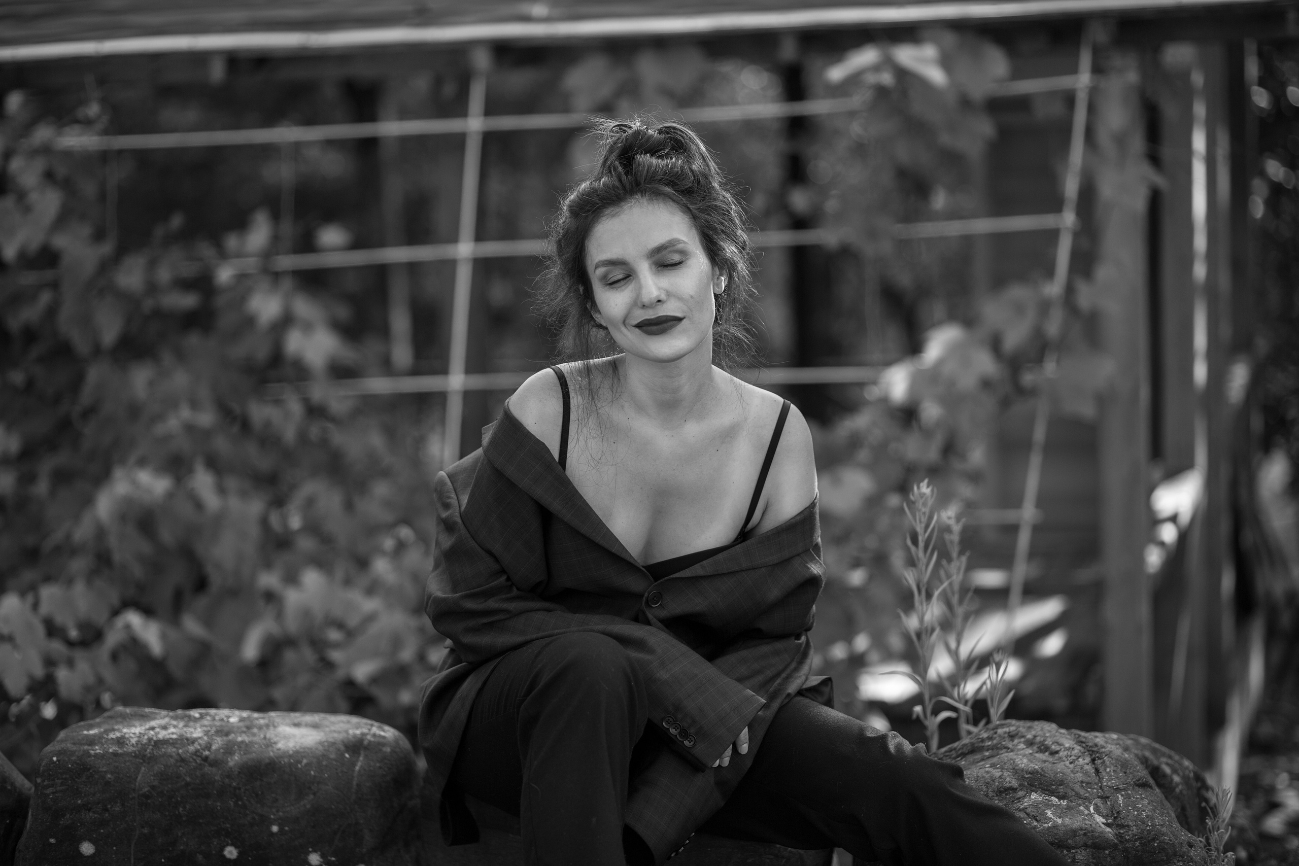 Чб фотосессия. Оксана. Фотограф в Сочи Красной поляне Абхазии Юлия Кормишенко