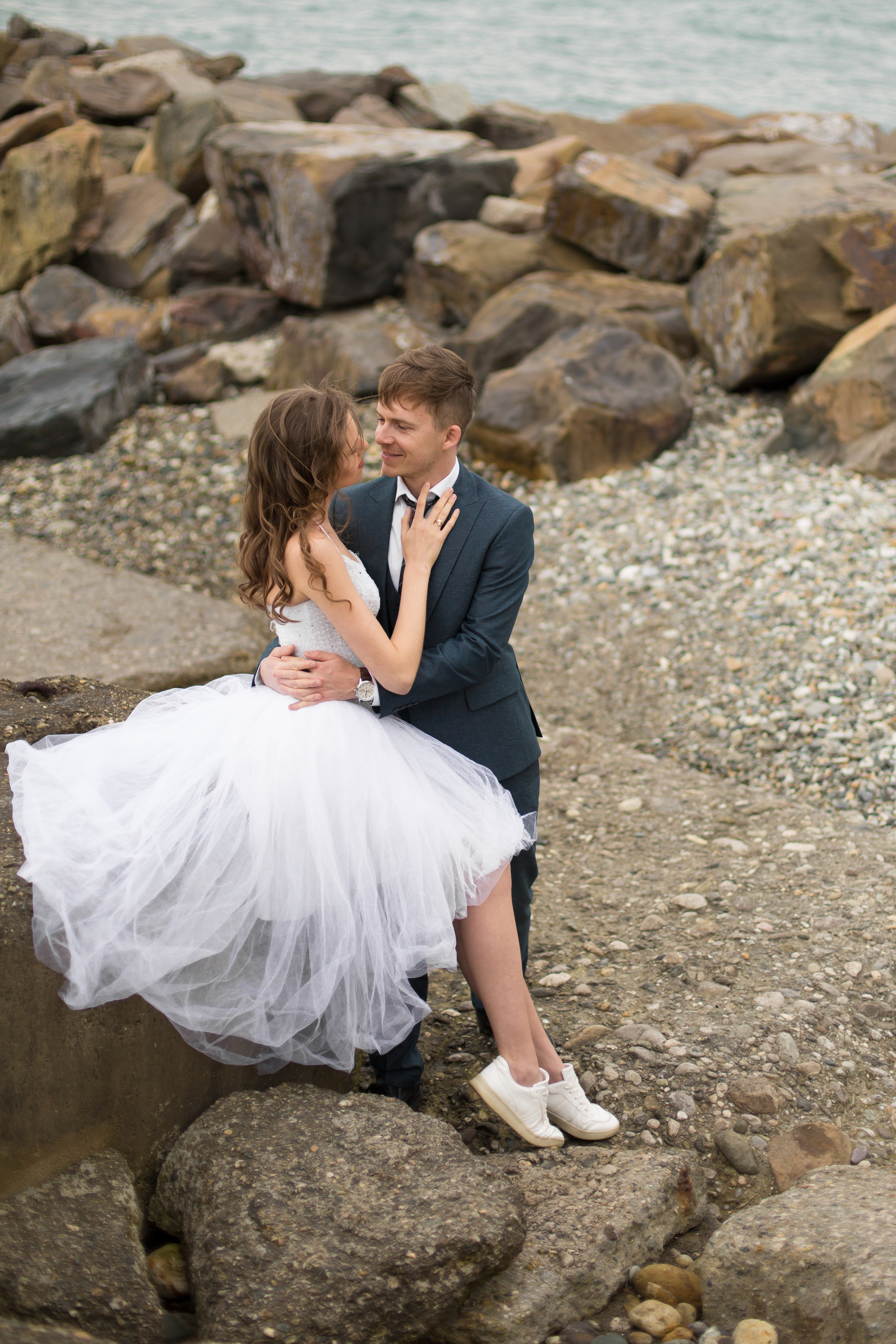 Свадебная фотосессия у моря. Фотограф в Сочи Красной поляне Абхазии Юлия Кормишенко