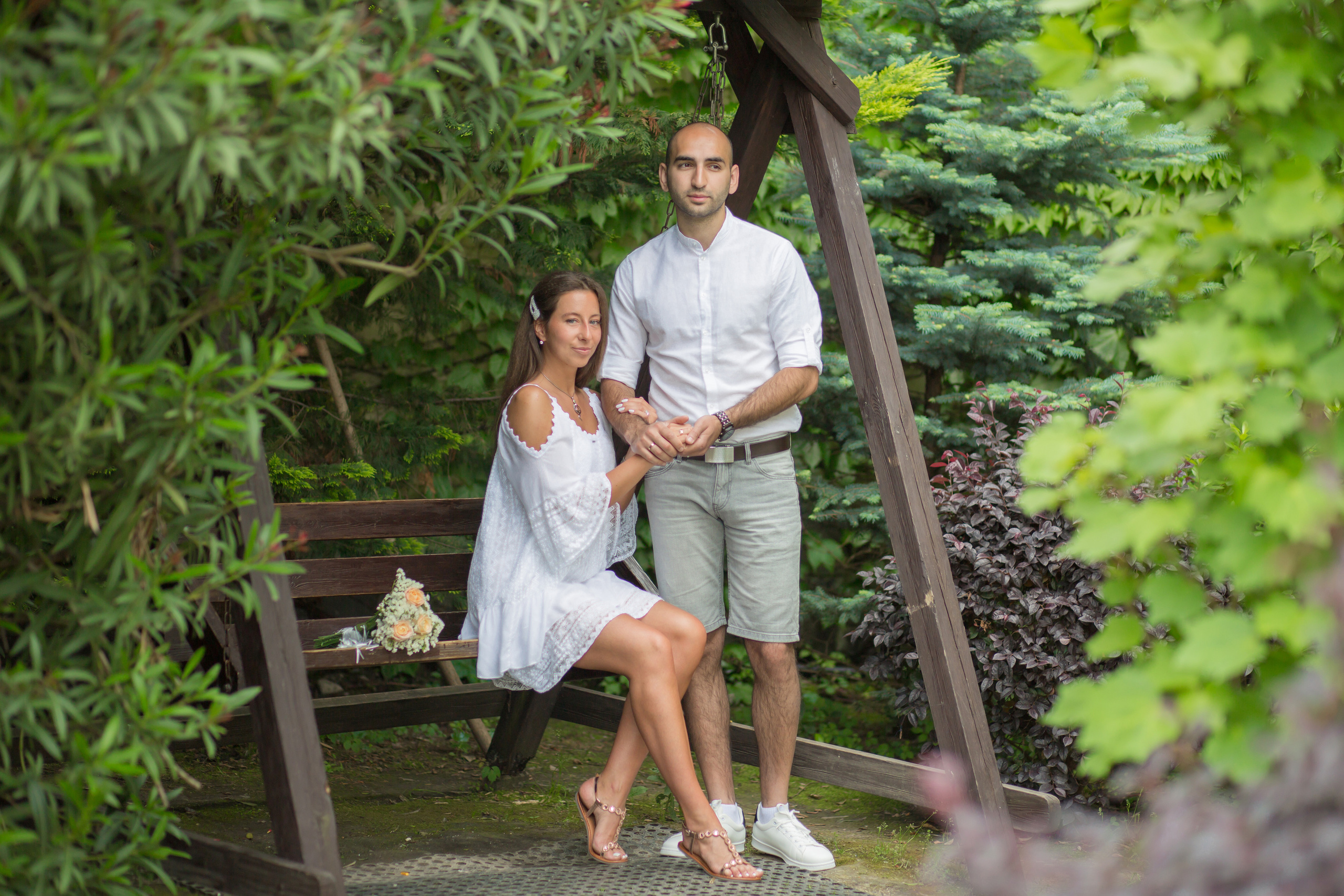 Лав стори в Олимпийском парке. Фотограф в Сочи Красной поляне Абхазии Юлия Кормишенко