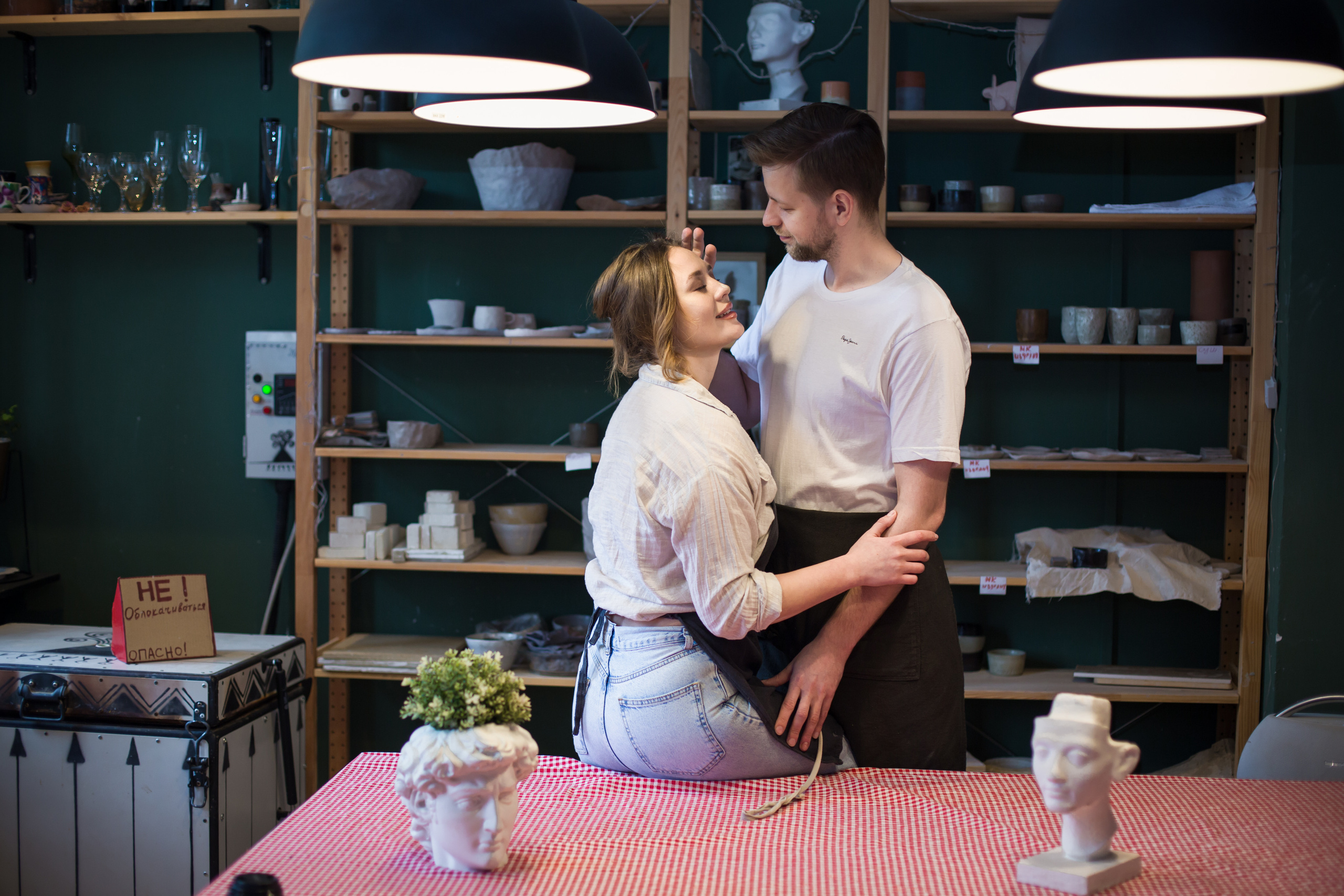 Love story в гончарной. Фотограф в Сочи Красной поляне Абхазии Юлия Кормишенко