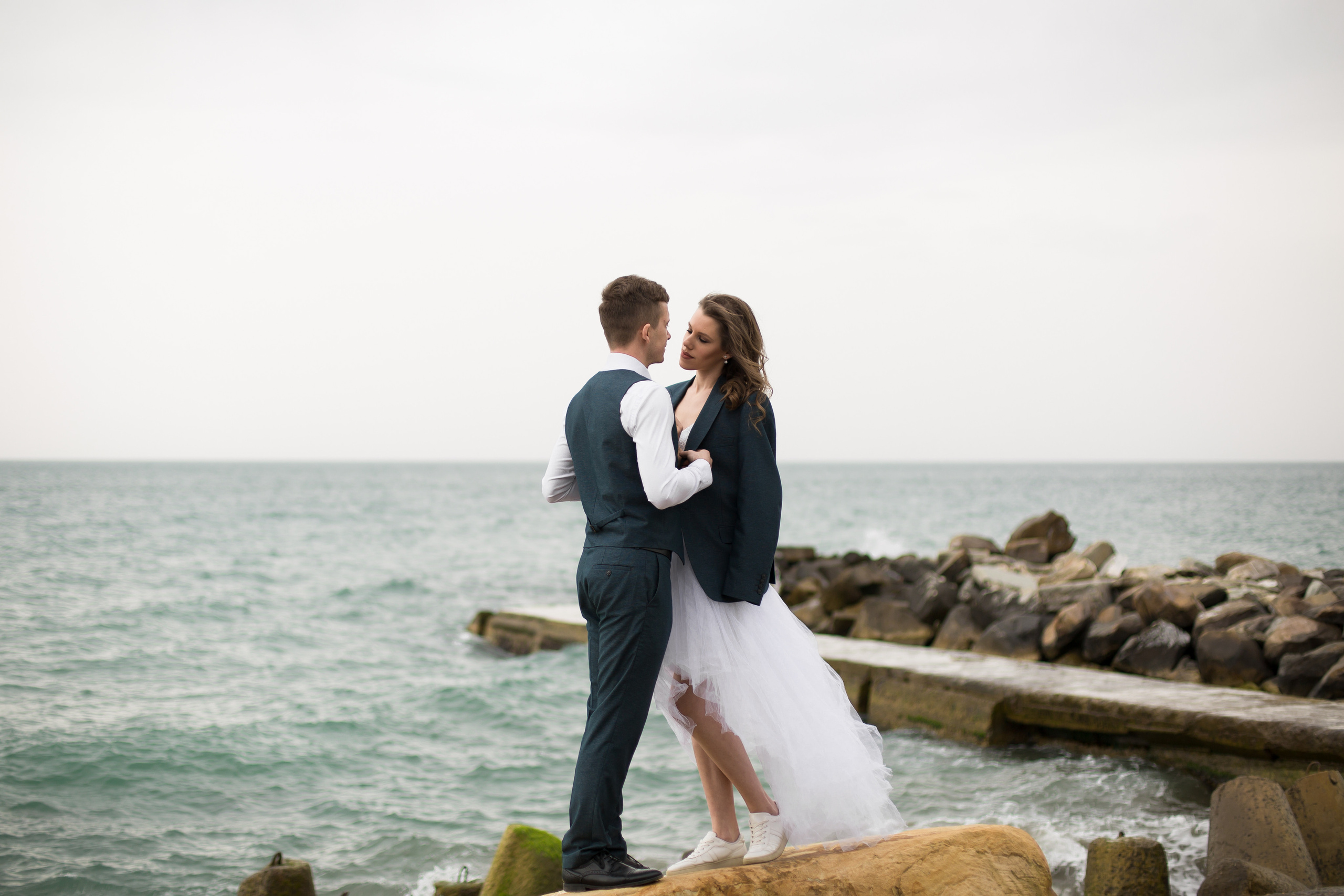Свадебная фотосессия у моря. Фотограф в Сочи Красной поляне Абхазии Юлия Кормишенко