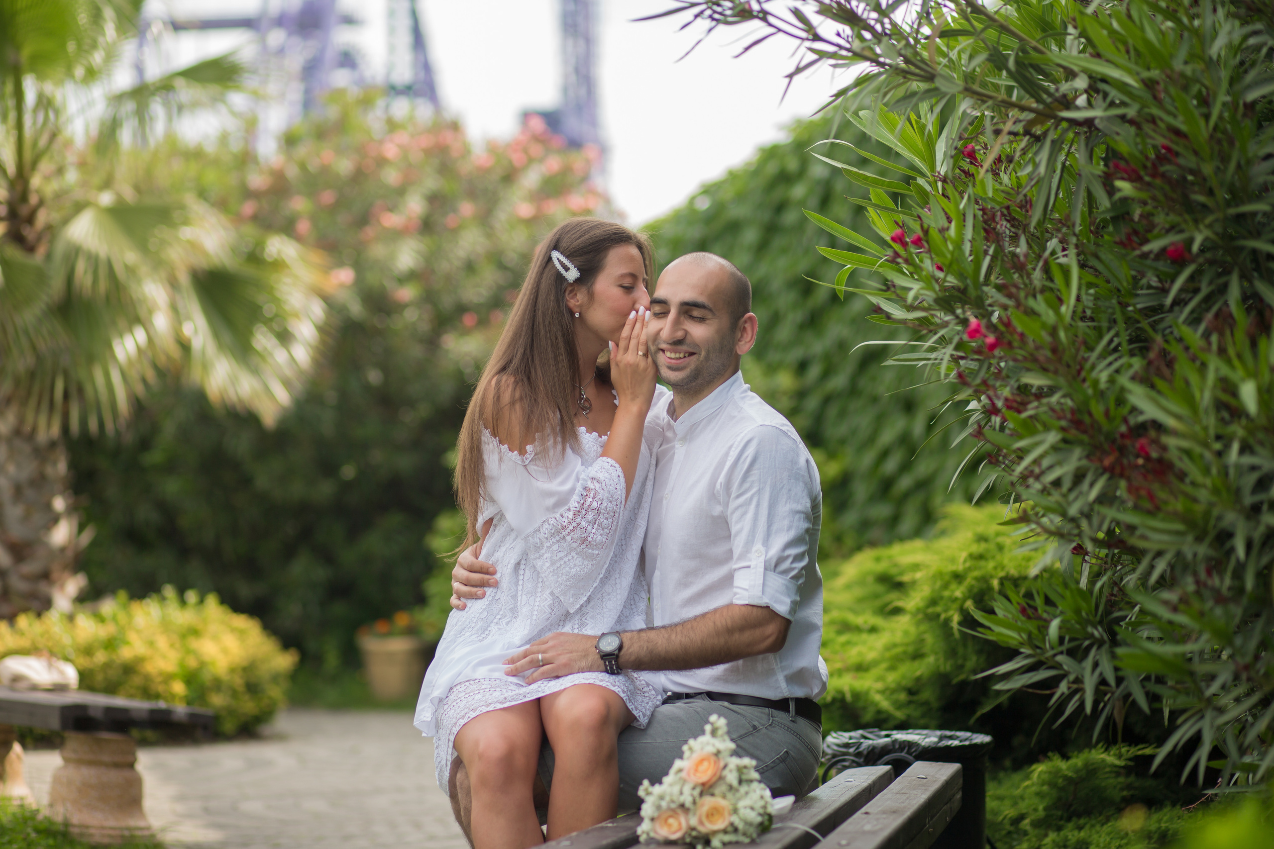 Лав стори в Олимпийском парке. Фотограф в Сочи Красной поляне Абхазии Юлия Кормишенко