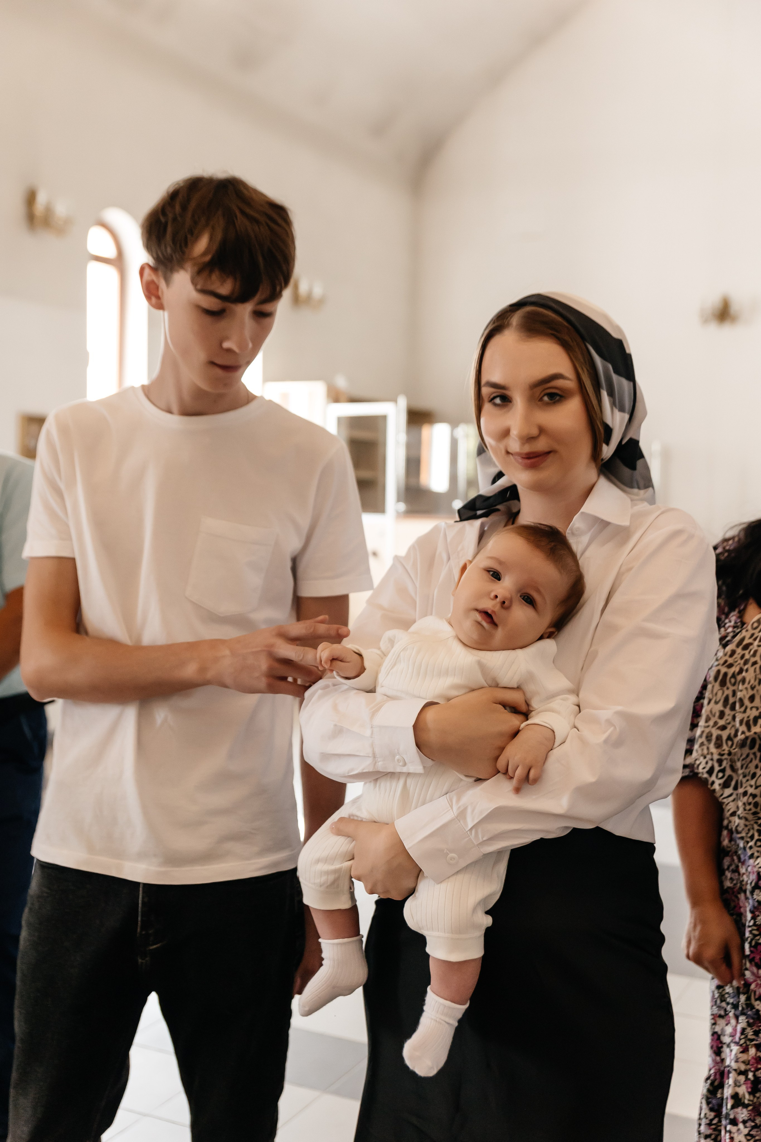Крещение Дамира. Семейный фотограф Минск Усова Ольга