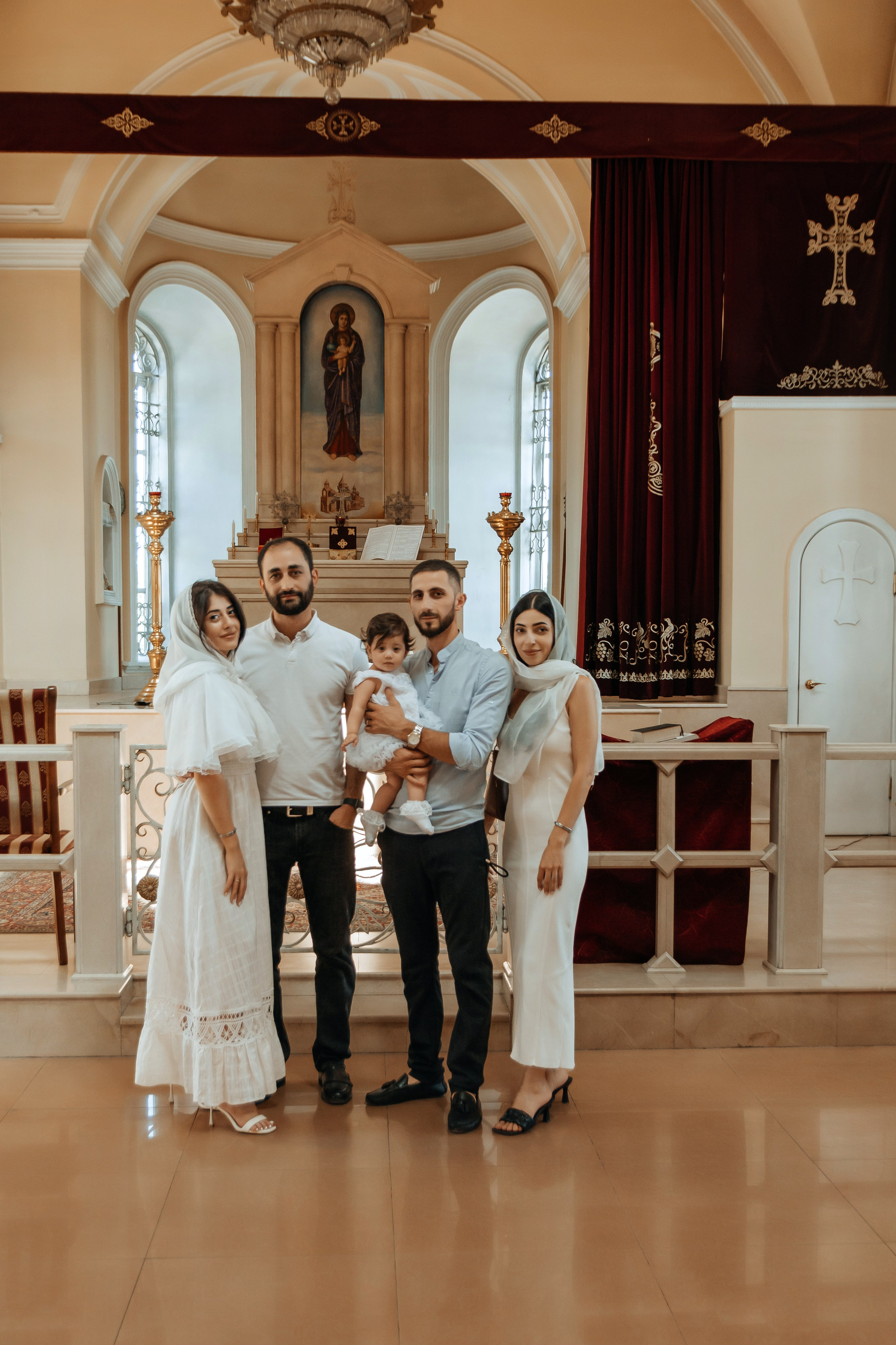 Крещение Евы церковь Сурб Хач. Семейный и детский фотограф Кущ Наташа