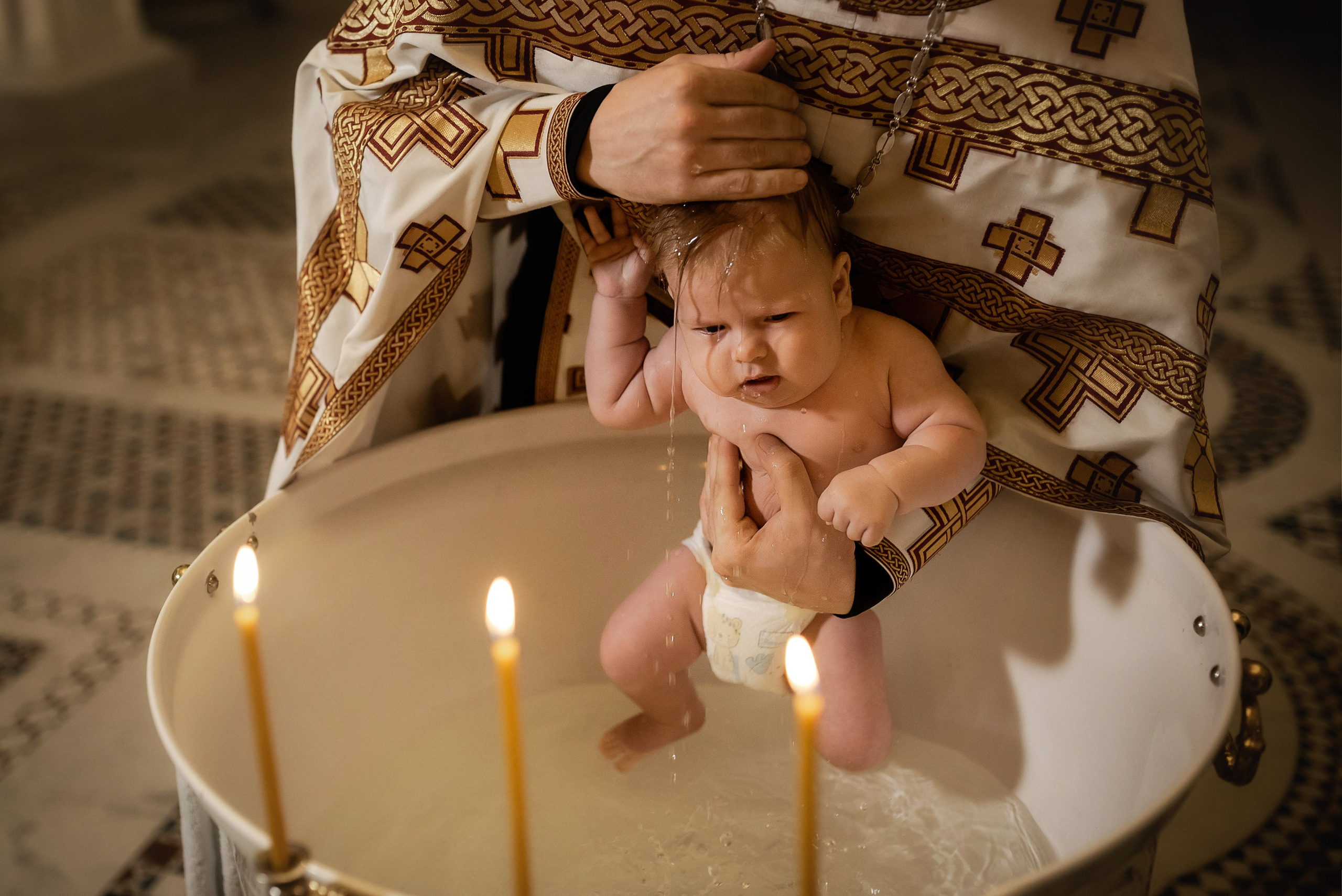 Крещение Алексея в Храме 40 Севастийских мучеников. Семейный фотограф в Ростове-на-Дону Татьяна Литвинова