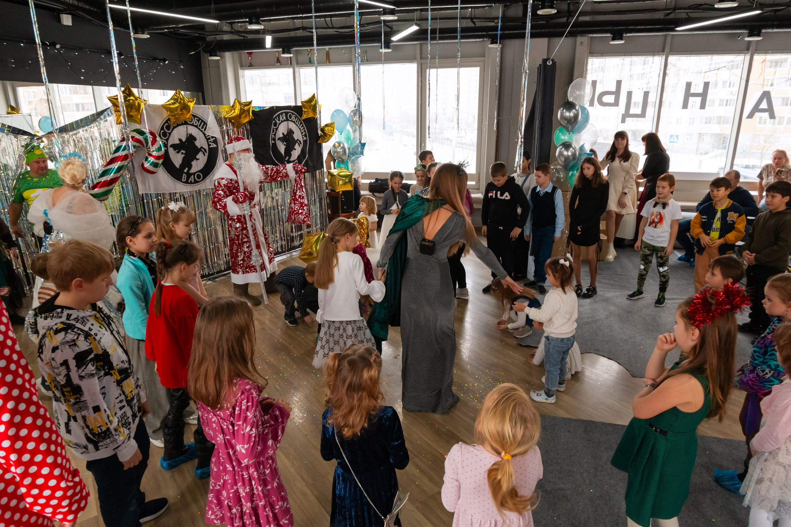 Новогодний праздник Русская Община ВАО. Фотограф Илья Варакин