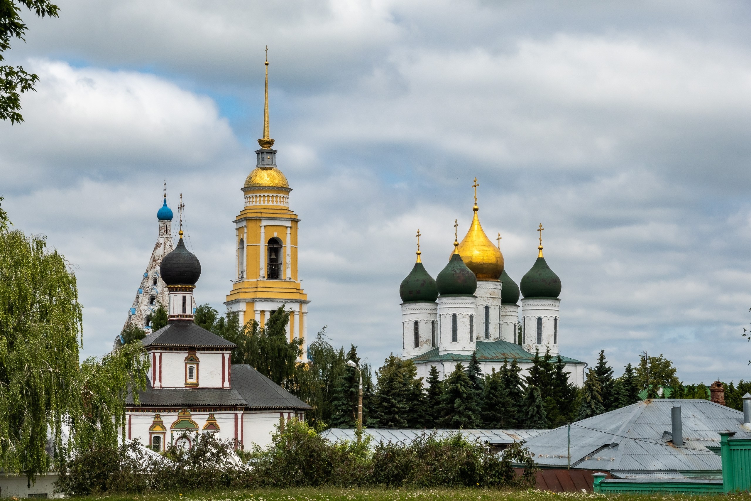 Коломенский кремль и старый город. Пейзажный фотограф Сергей Пестерев. Фото природы