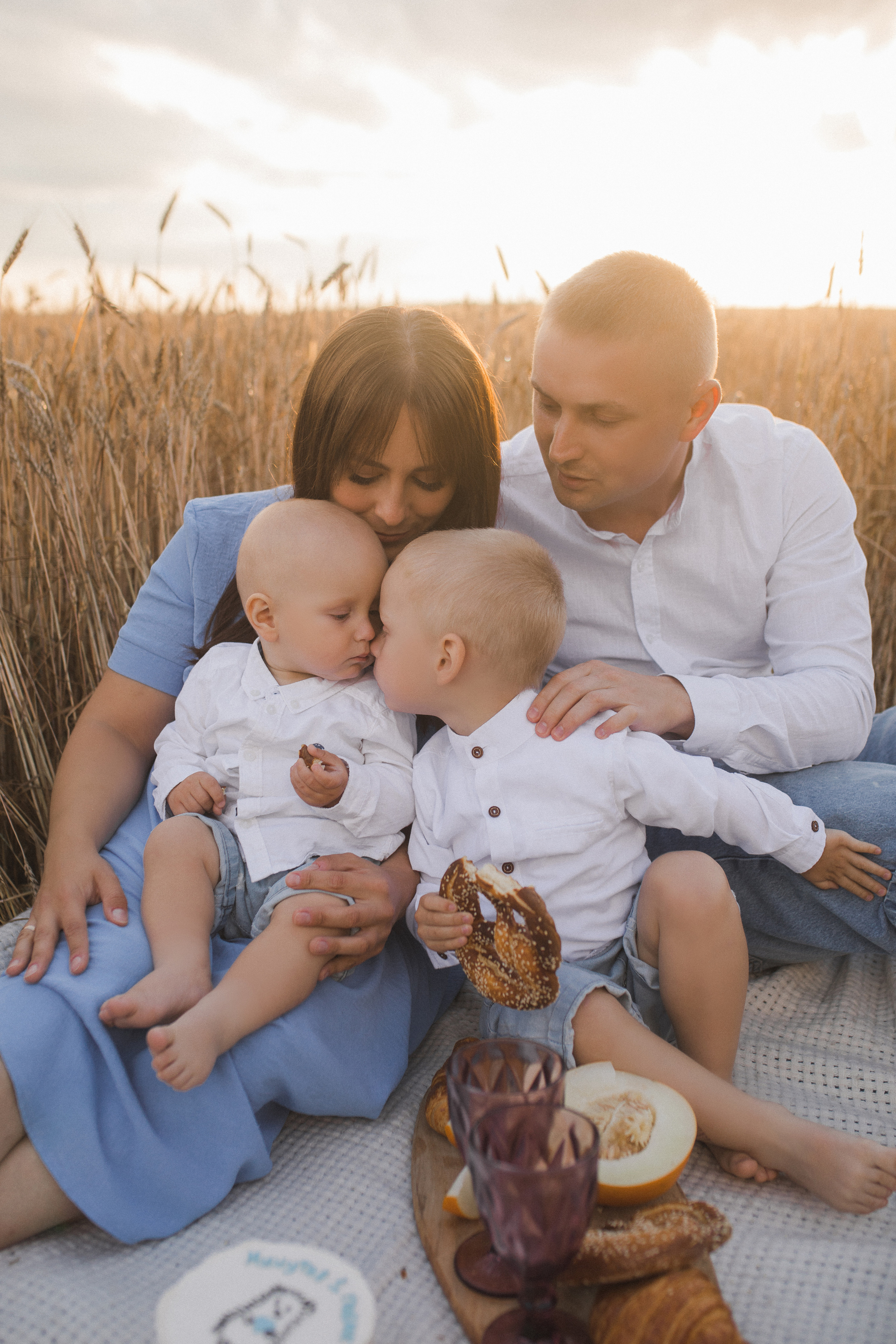 Первый День Рождения Мишеньки. Свадебный и семейный фотограф в Белгороде Евгения Курочкина