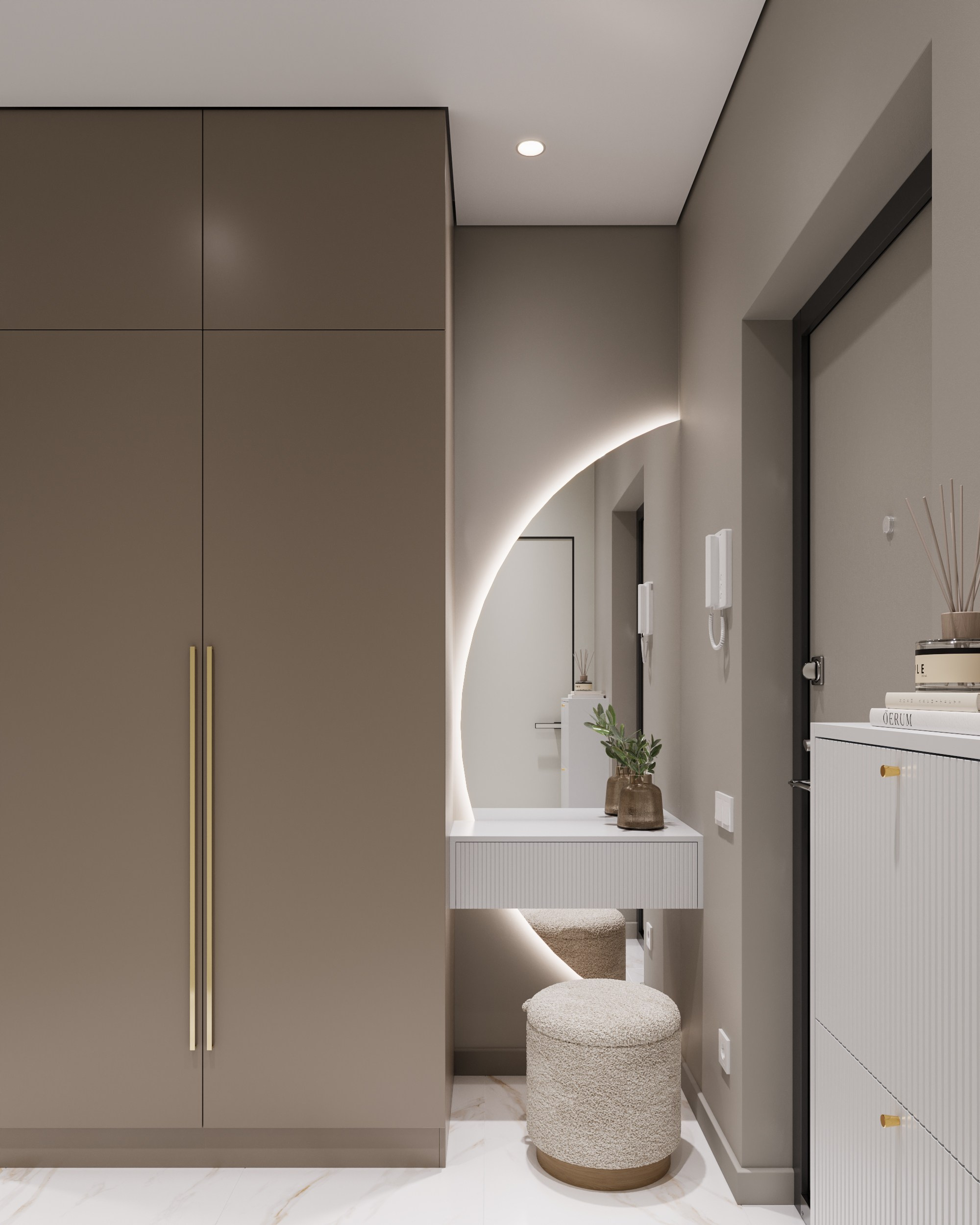 Квартира 70 кв. м. для семьи с ребенком ЖК «Смартполет». Дизайнер интерьеров Ростов-на-Дону Кристина Карпенко