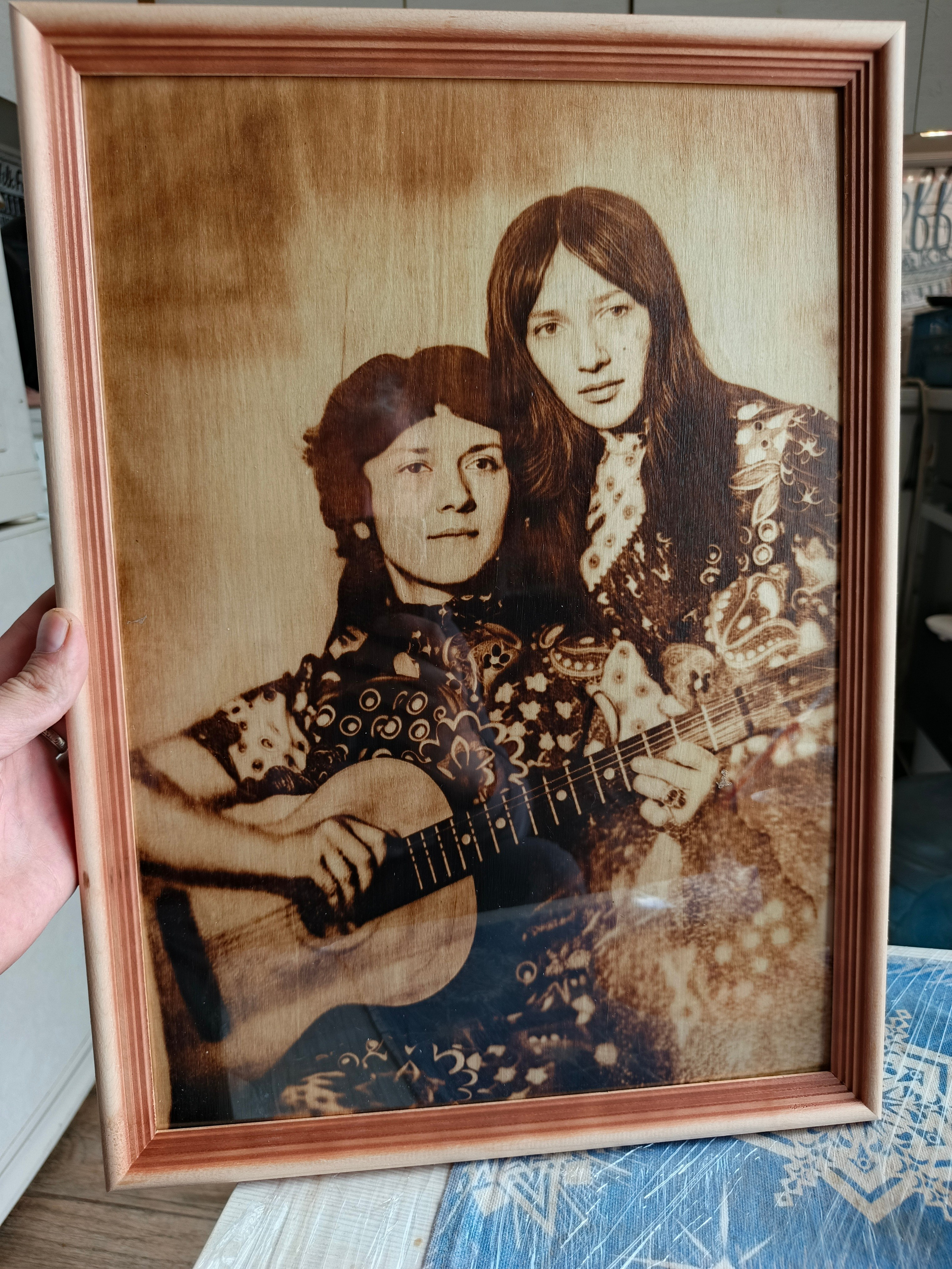 Портреты. Выжигания картин и портретов по фото