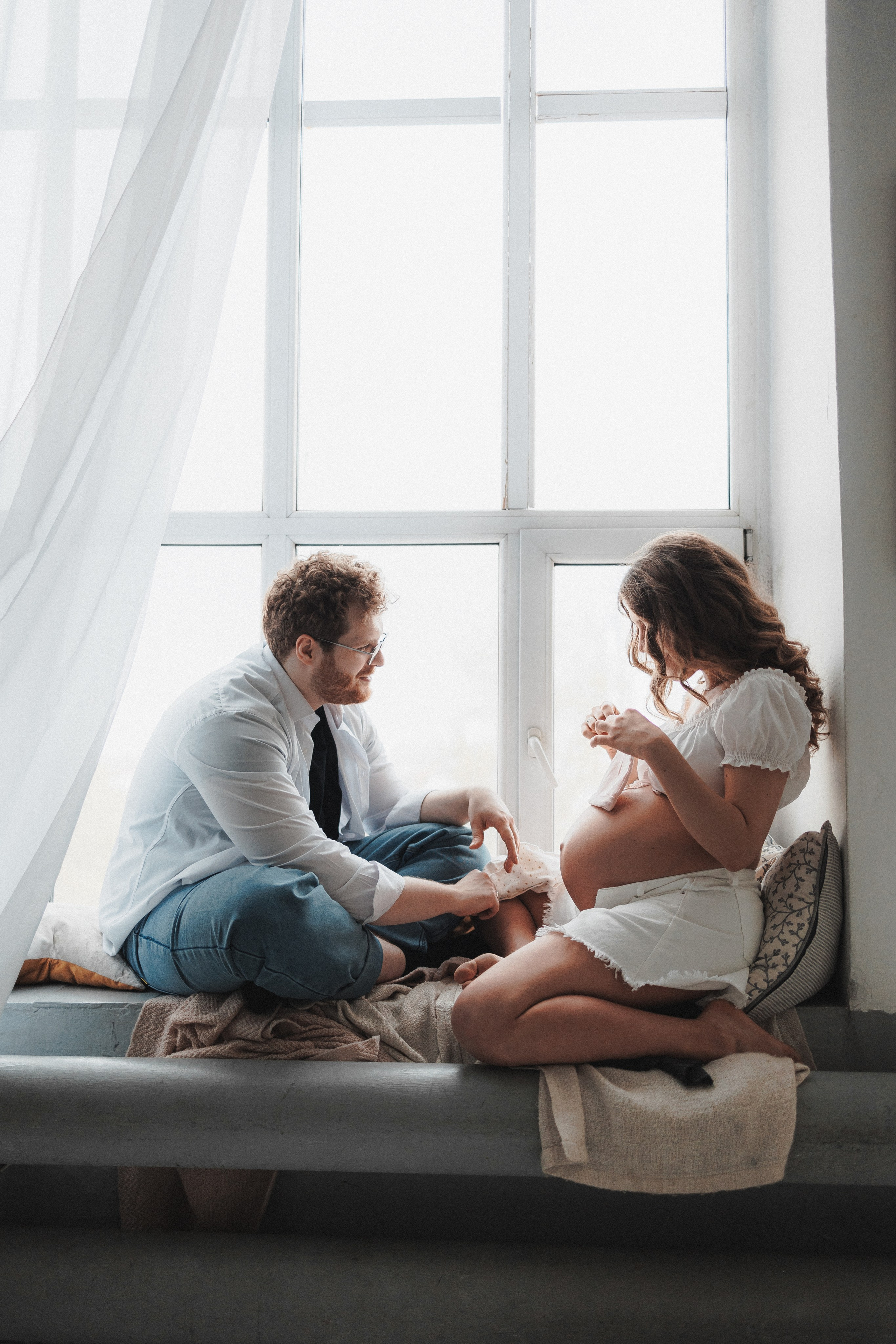Любовь — это когда ты под сердцем носишь его ребенка. Фотограф Москва Светлана Кирюшина