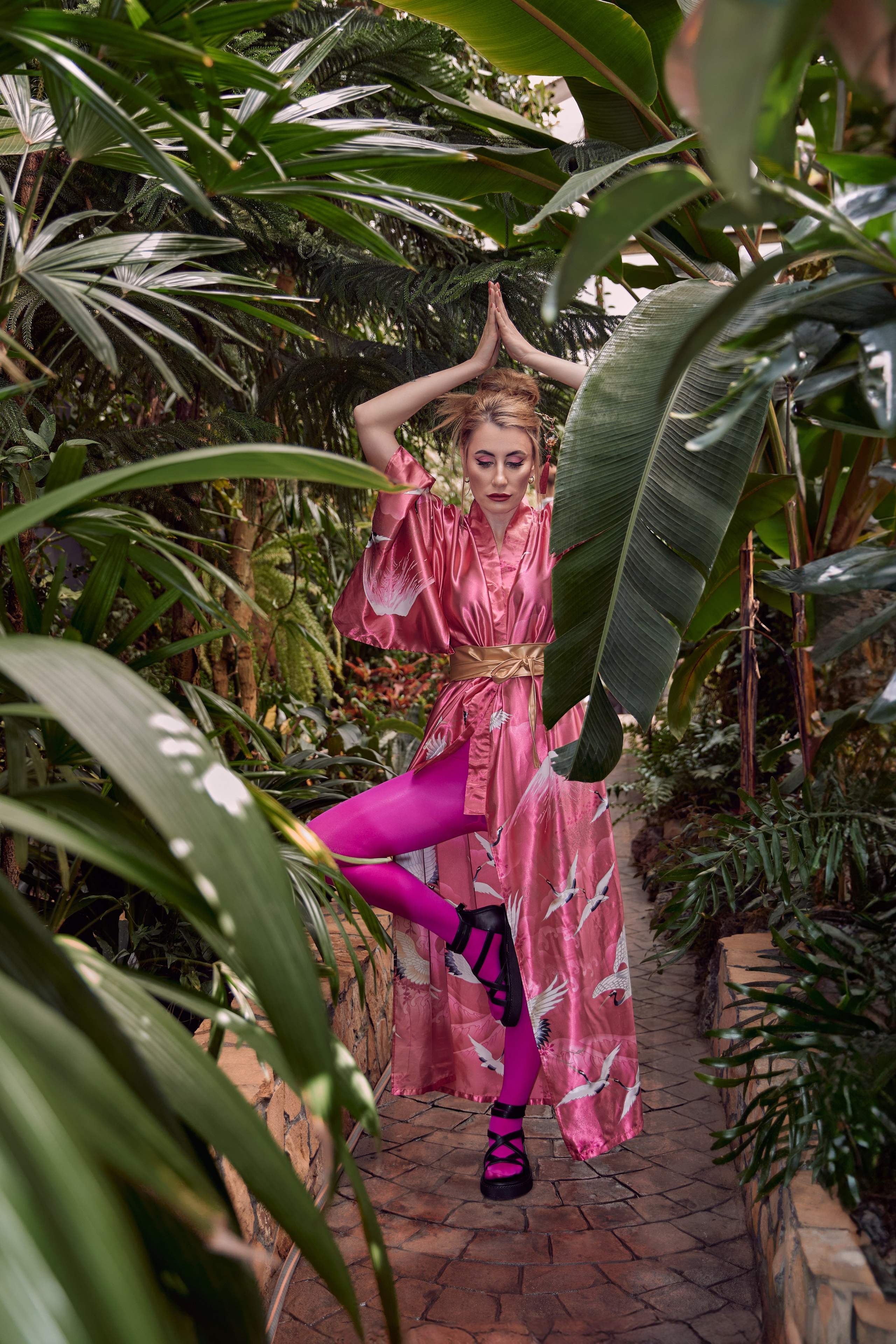 Марина, ботсад. Фотограф женского портрета, беременности и материнства Харькова Елена