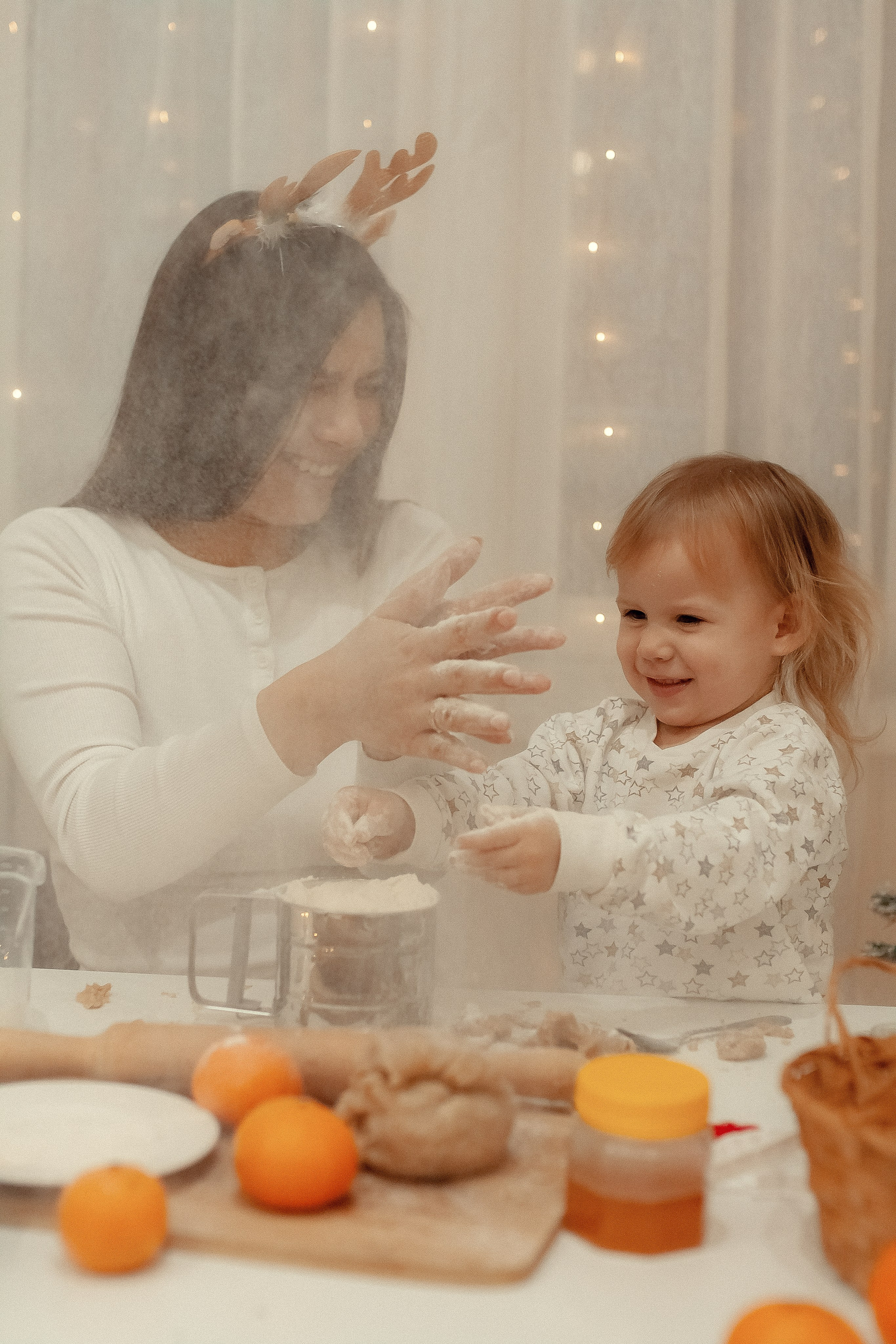 Таня и Ариша. Имбирные печеньки. Профессиональный фотограф, Москва |Видное Елена Елизарова