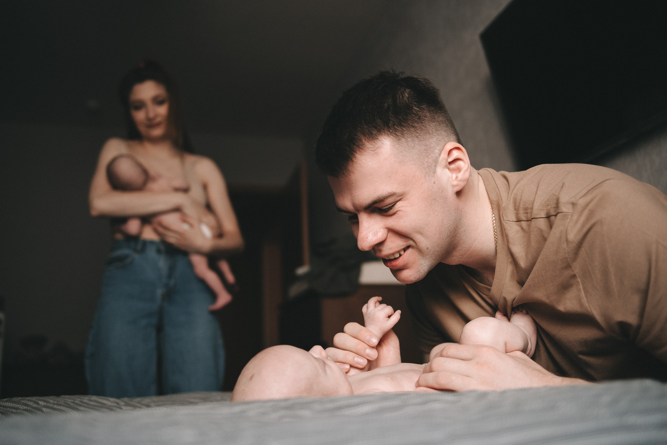 Сеня и Тимоша. Фотограф новорожденных в стиле lifestyle в Воронеже Юлия Ключникова