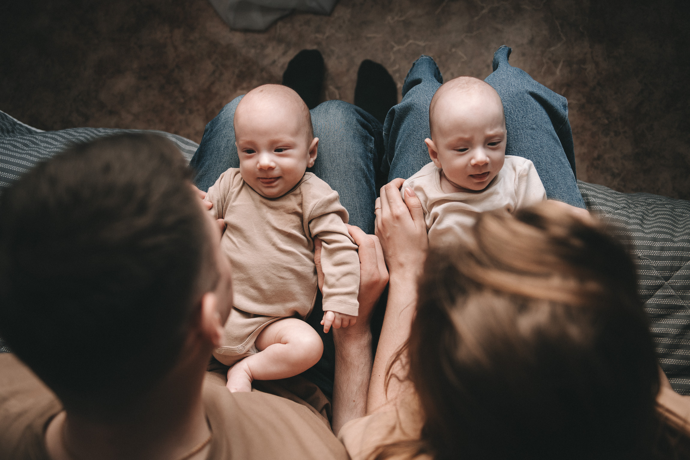 Сеня и Тимоша. Фотограф новорожденных в стиле lifestyle в Воронеже Юлия Ключникова