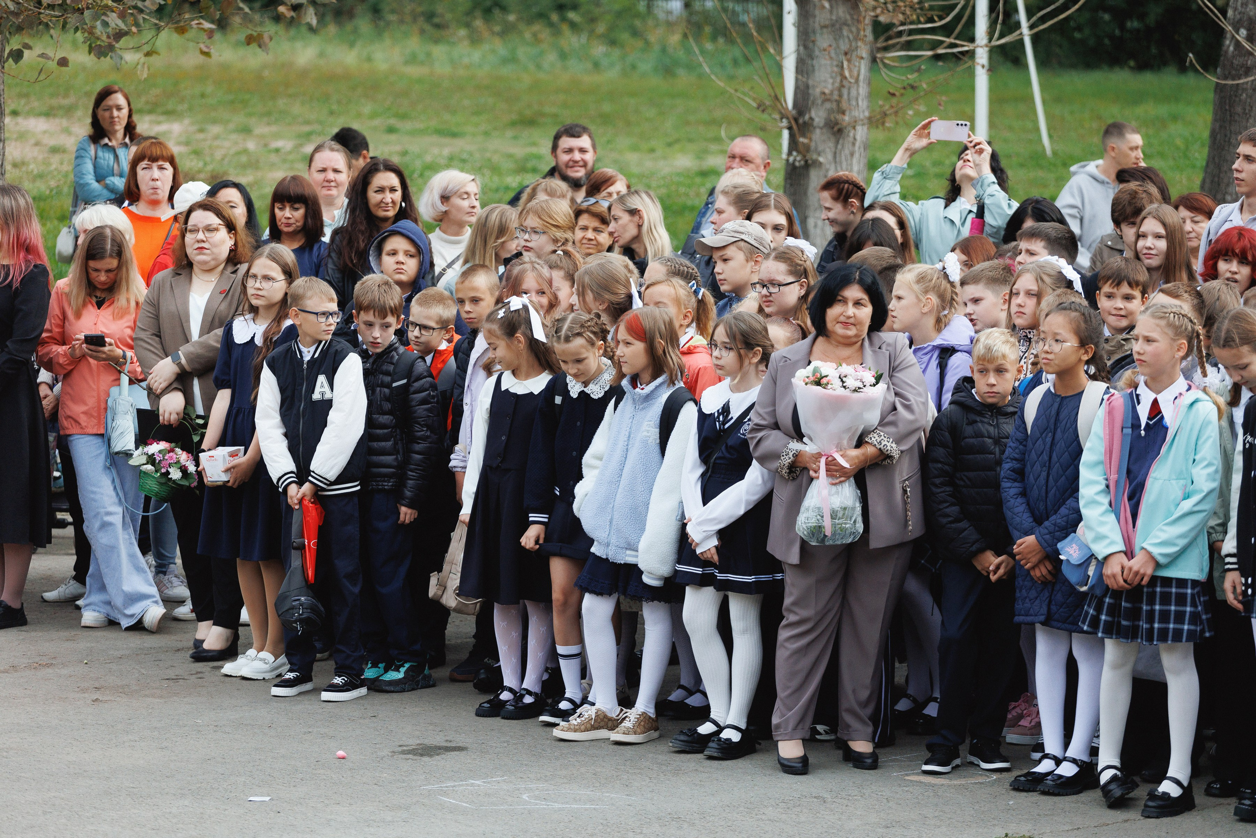 1 сентября лицей № 28. Фотомастерская Воробьевых