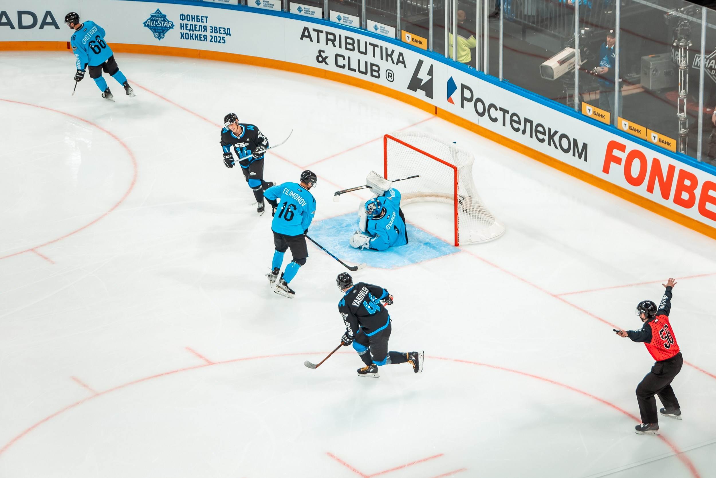 KHL All-Star 2025. Репортажный фотограф в Сочи Дмитрий Ветринский