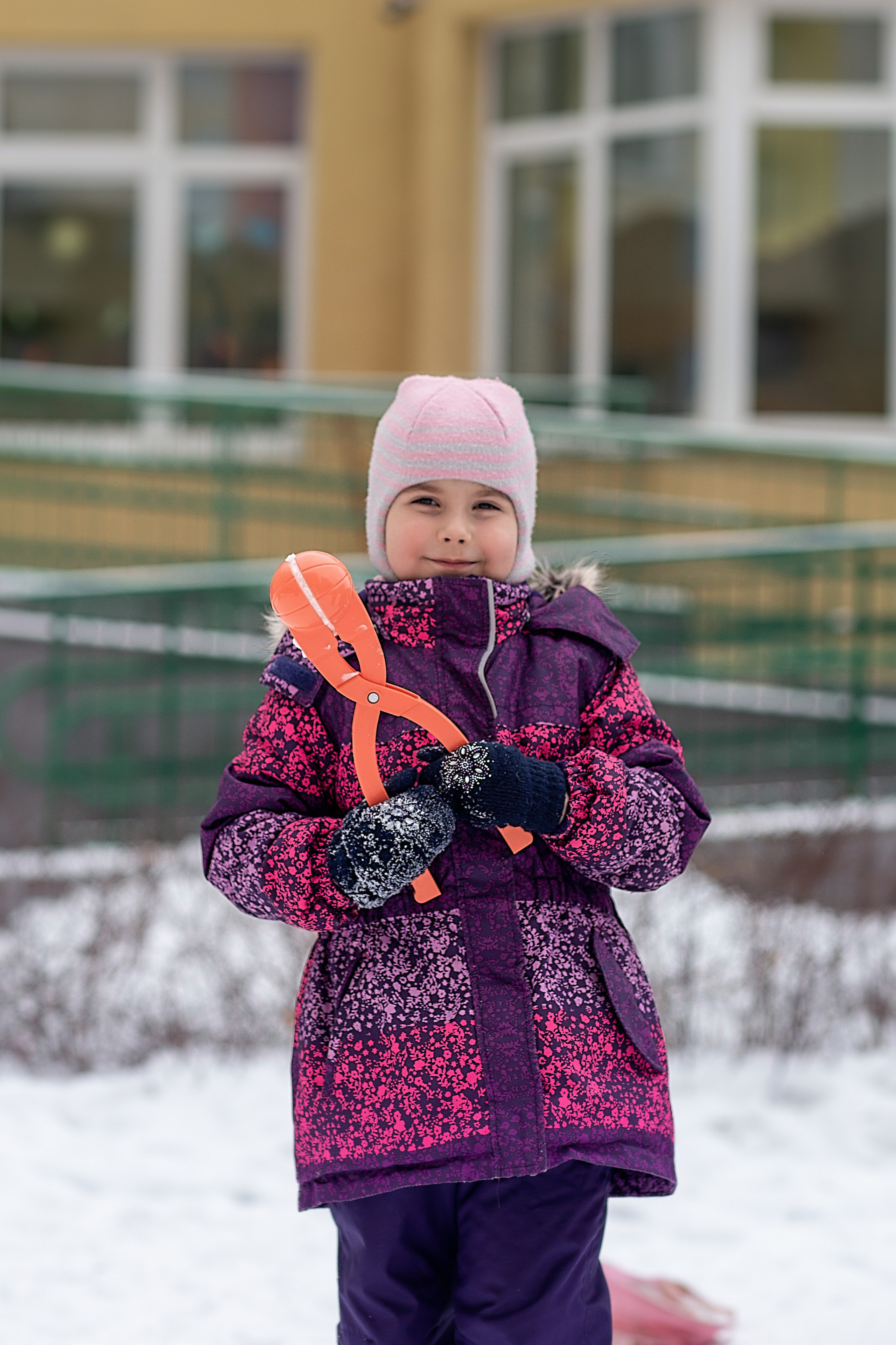 День в саду_Зима_2023 год. Семейный фотограф в Санкт-Петербурге