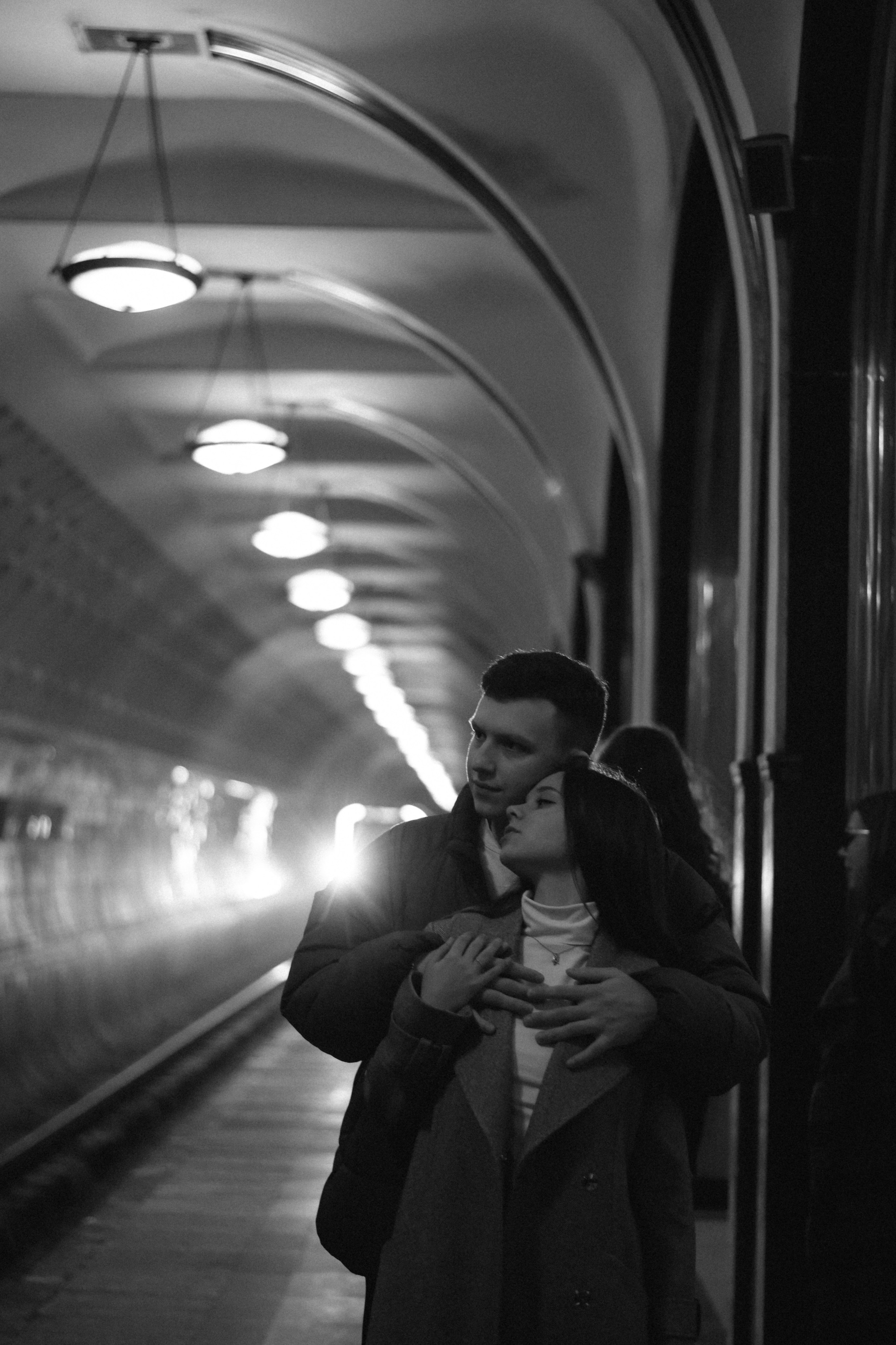 Пустое метро. Фотограф Лола Волна, город Москва