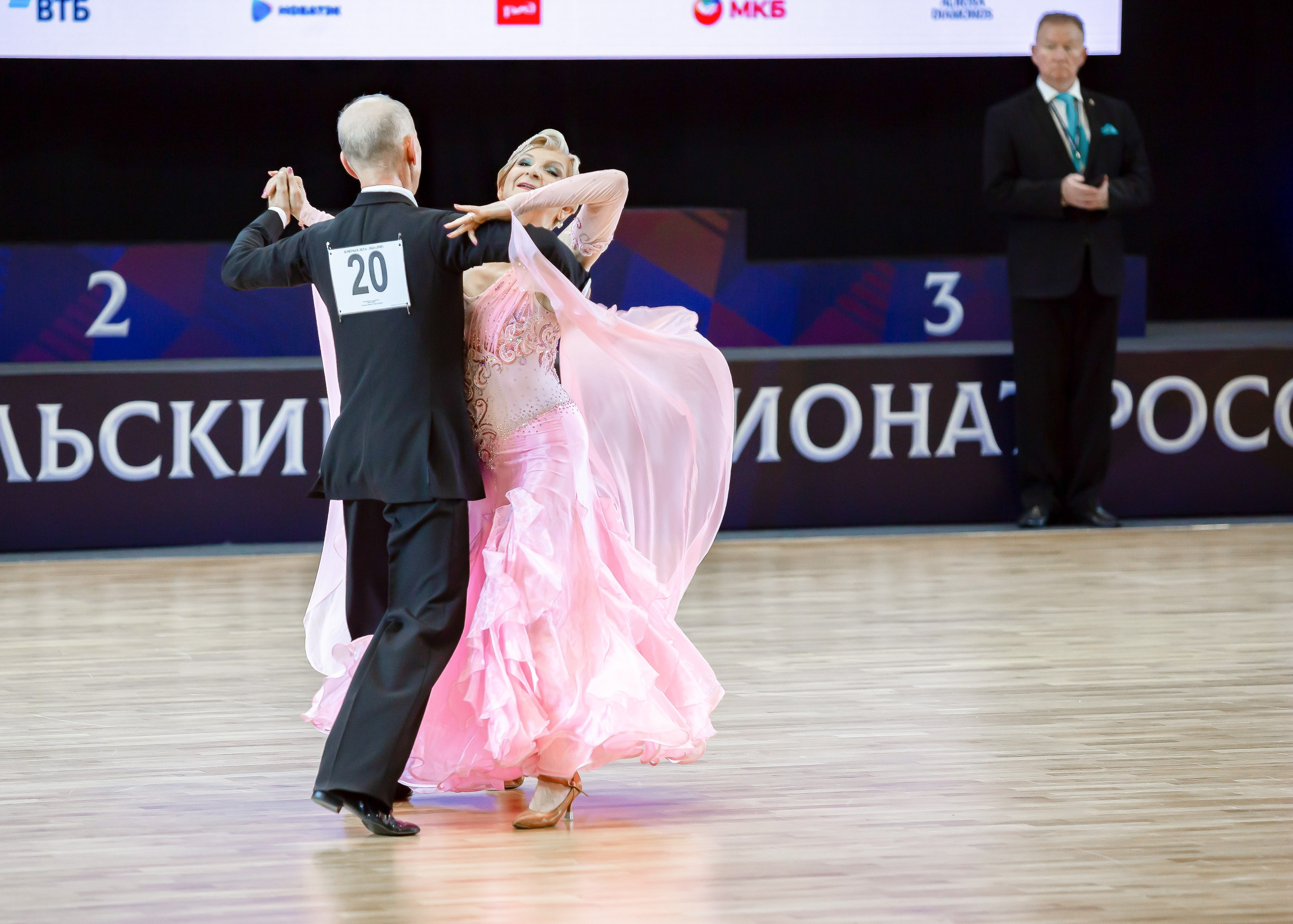 Соревнования по танцевальному спорту «В ритмах лета 2024». Сеньоры. Репортажный фотограф в Москве