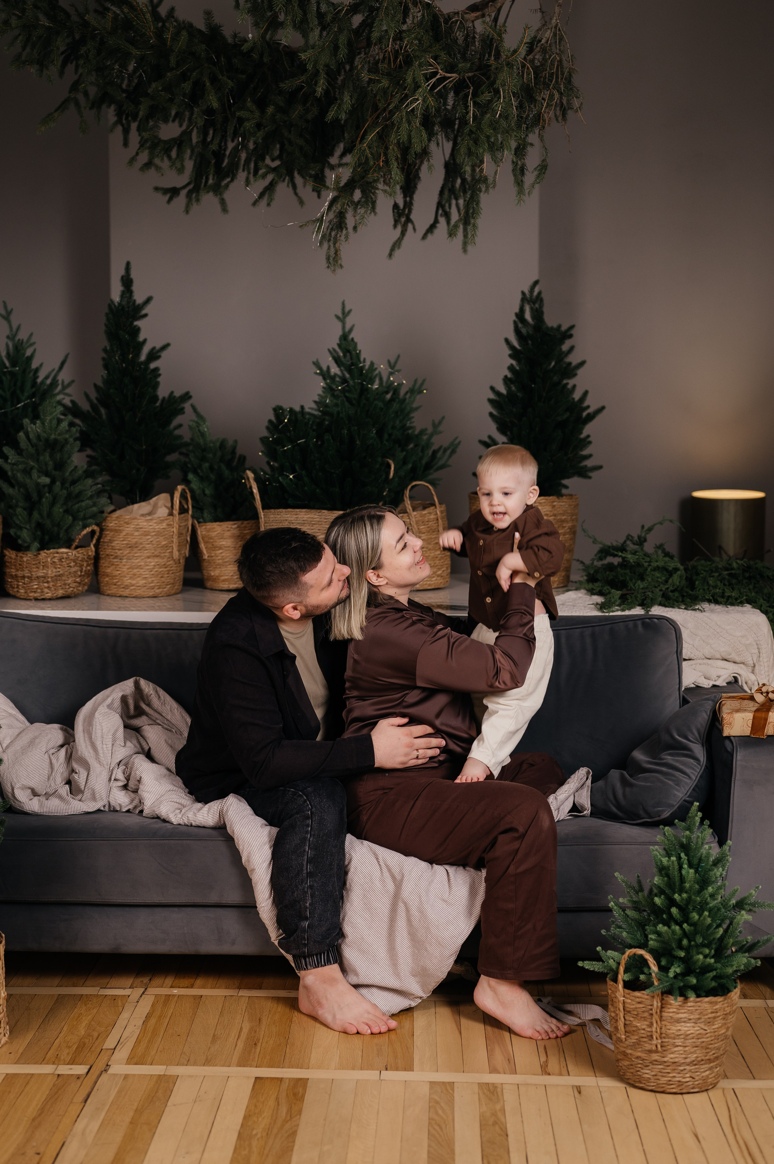 Новогодняя фотосессия. Свадебный и семейный фотограф в Краснодаре Алина Мельник