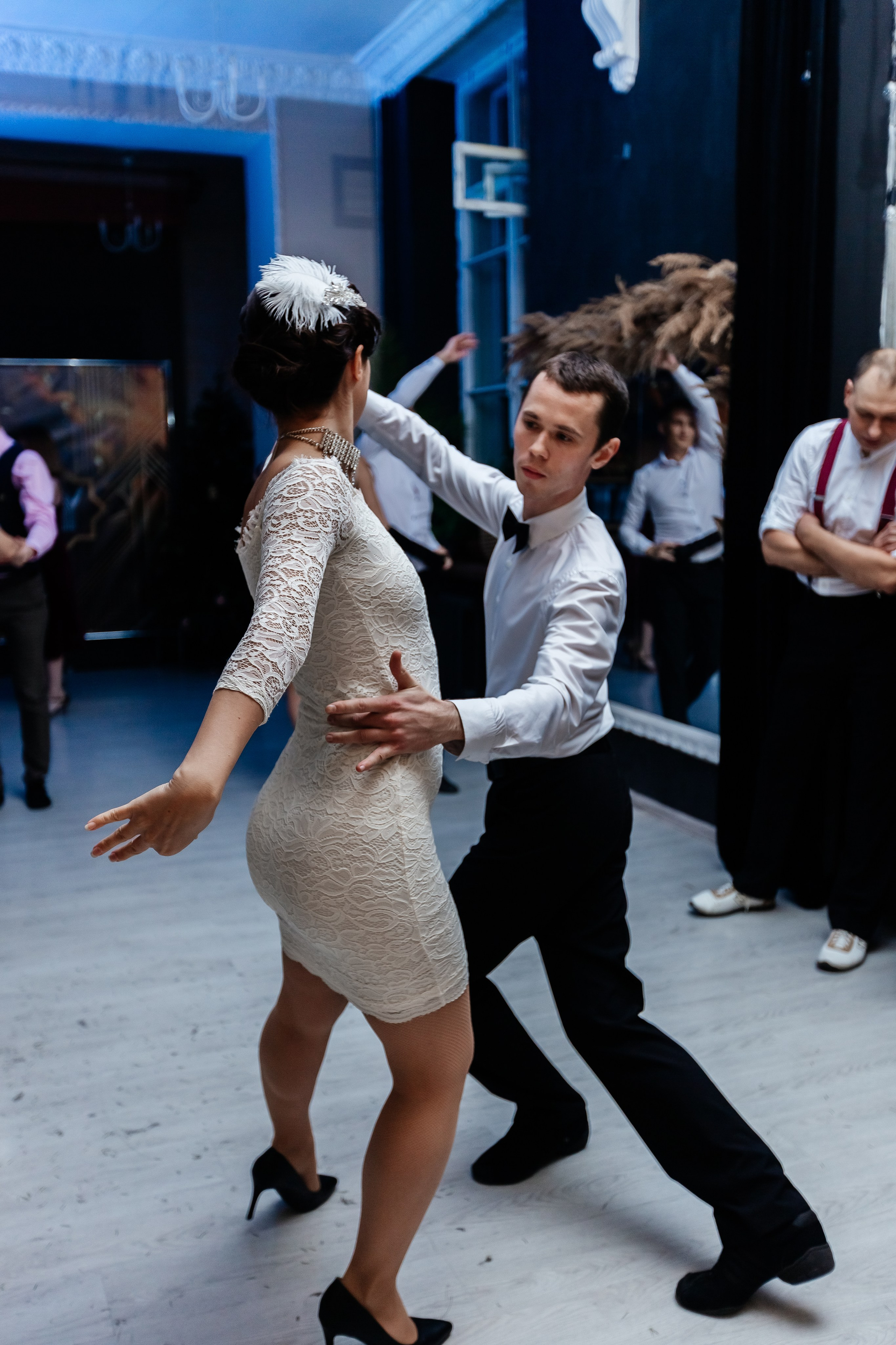 Новогодняя танцевальная хастл-вечеринка в стиле Гетсби. Фотограф Краснодар Марго Хелбен