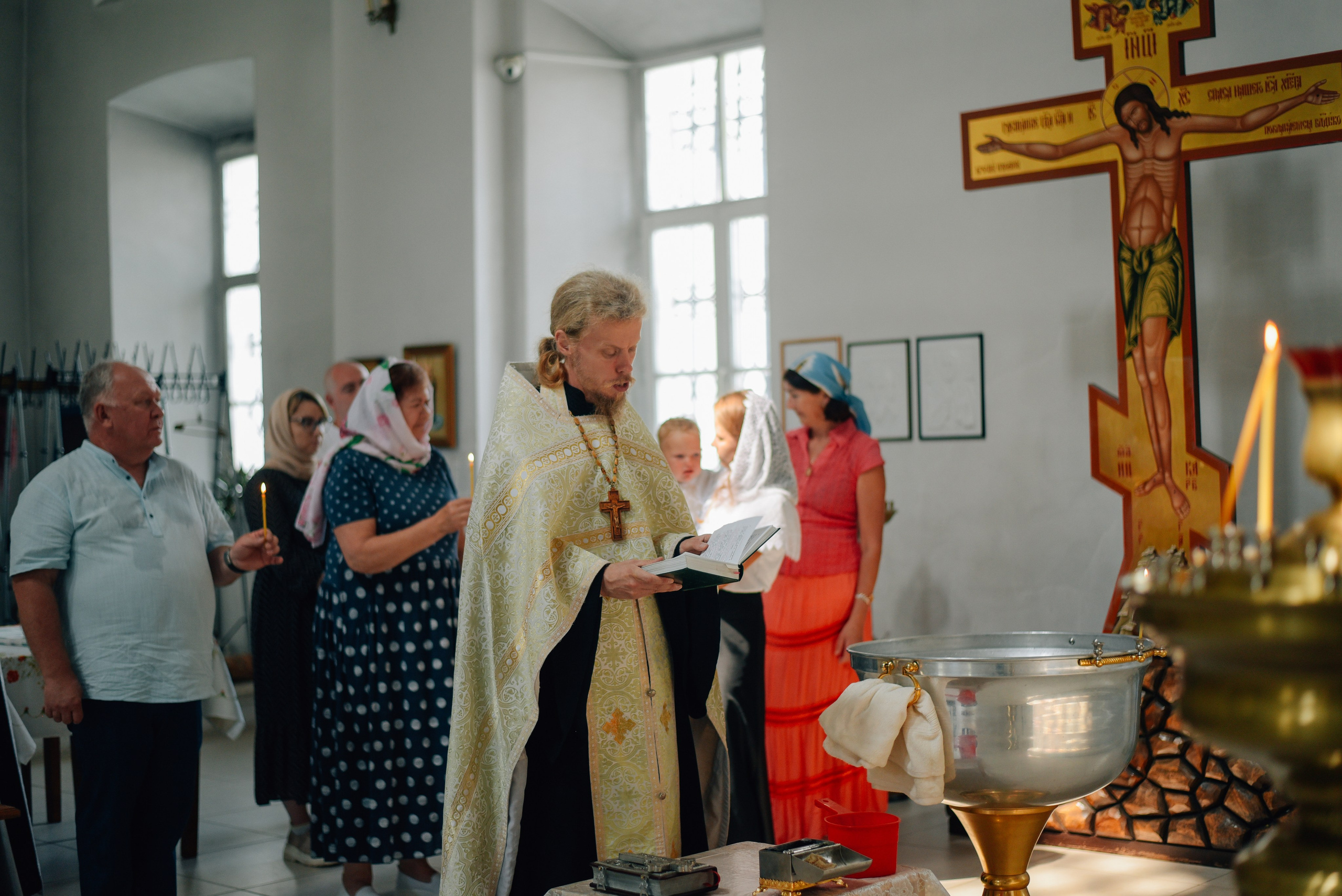 Крещение Леонида. Фотограф Лола Волна, город Москва