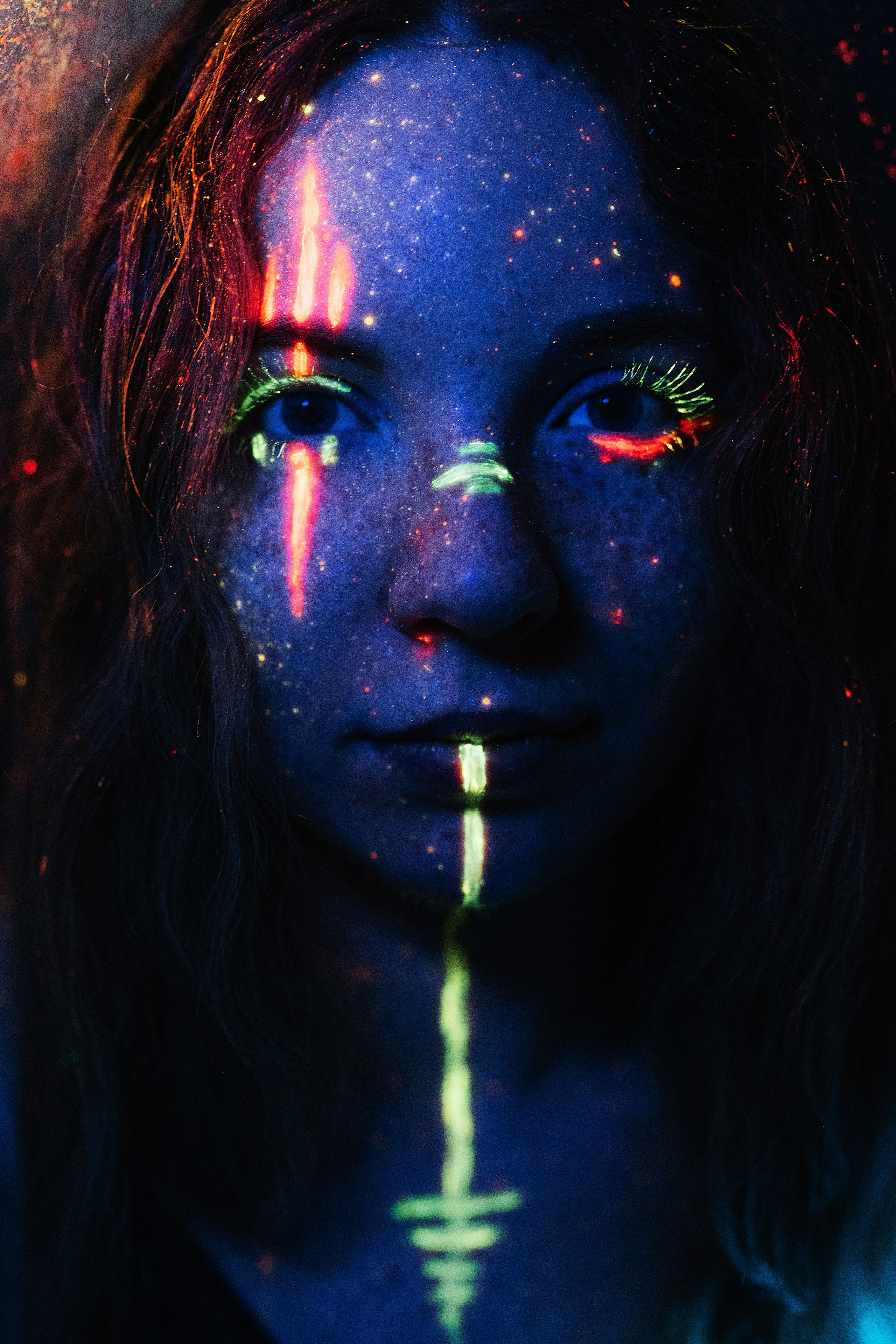 Съемки со светящимися красками. Свадебный, семейный фотограф в Рязани Лена Брант