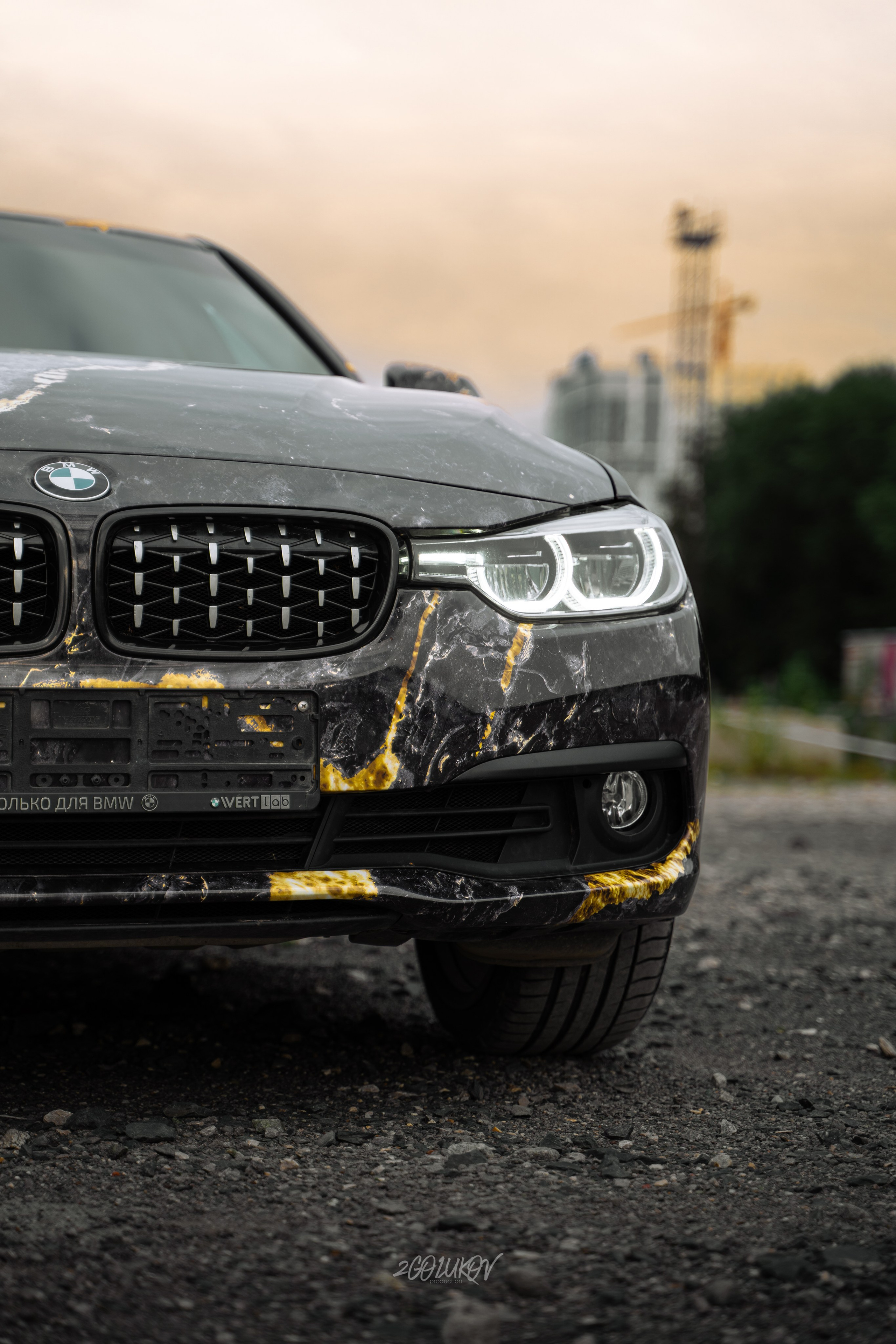 BMW 3-series. Автомобильный фотограф и видеограф в Санкт-Петербурге I 2golukov prod