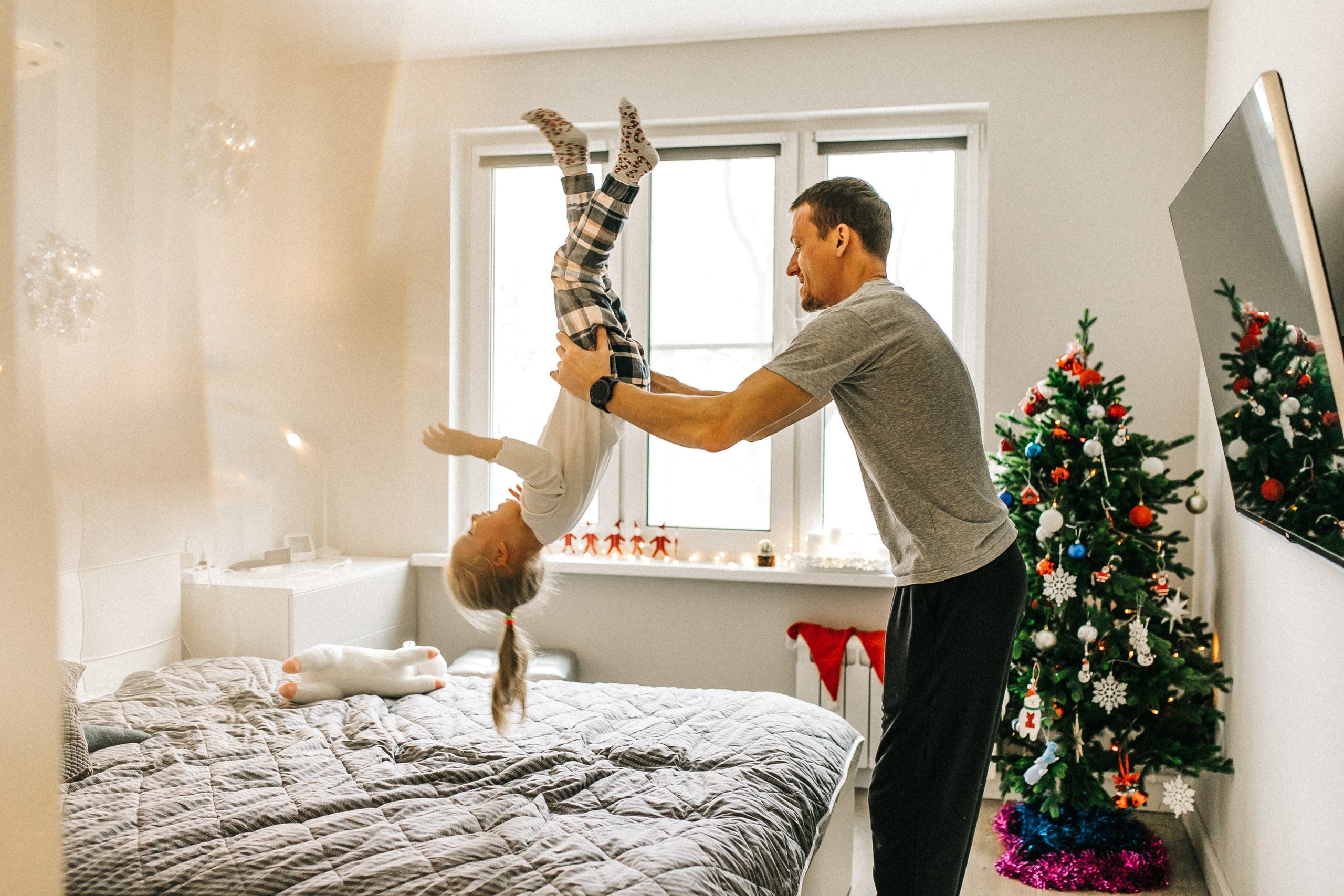 Новогодняя домашняя фотосъемка. Фотограф Лебедева Наталья