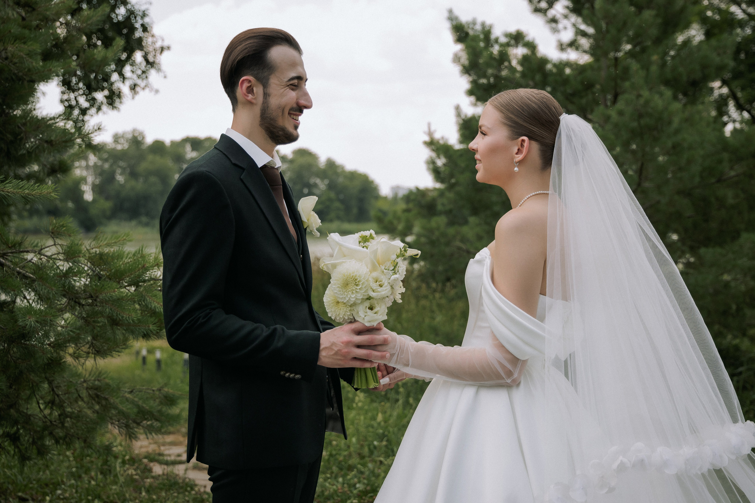 Свадебный день Лины и Роберта. Свадебная фотография. Арина Рубах