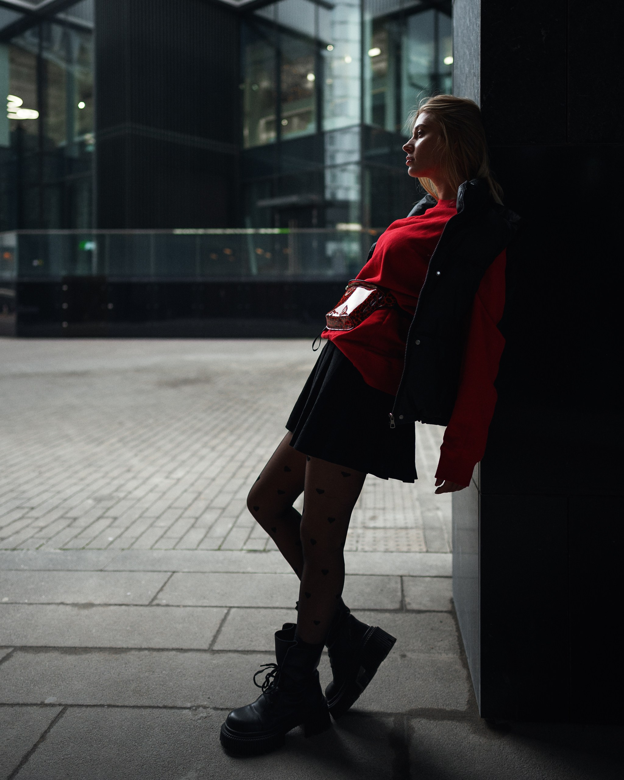 Уличная фотосессия с Екатериной. Фотограф в Москве — Евгений Мельников