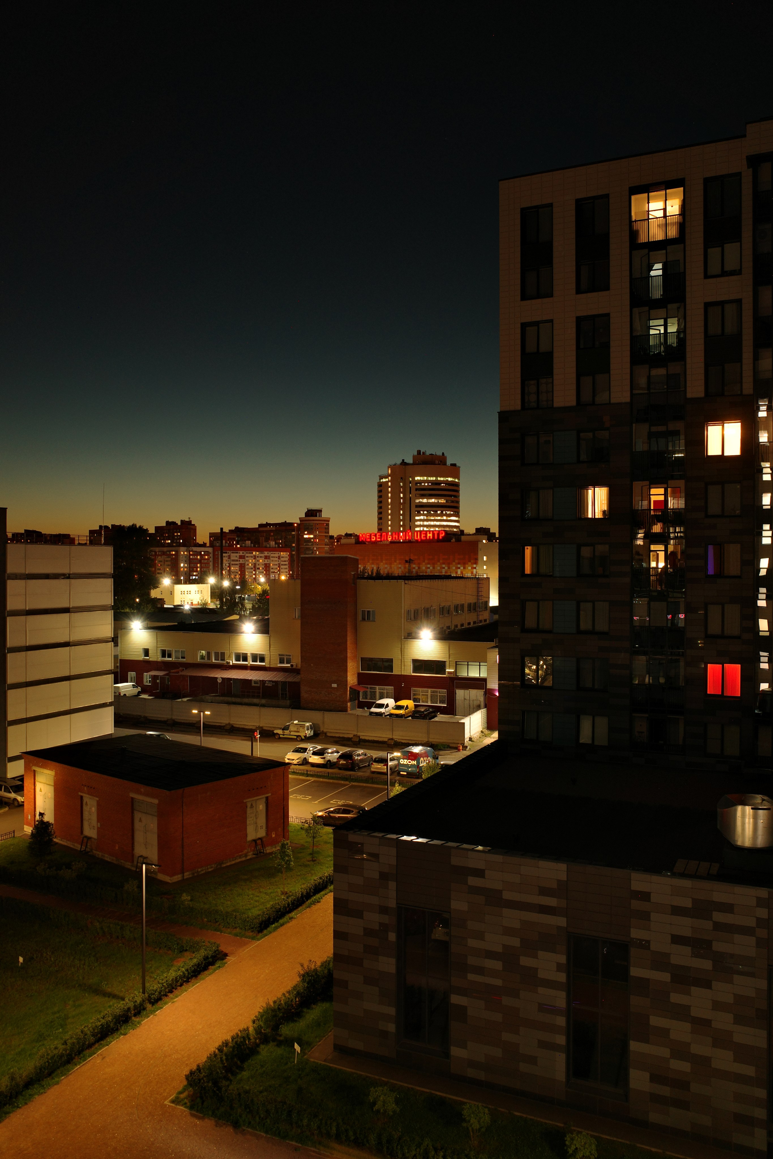 Ночная съемка. Фотограф Сергей Красников