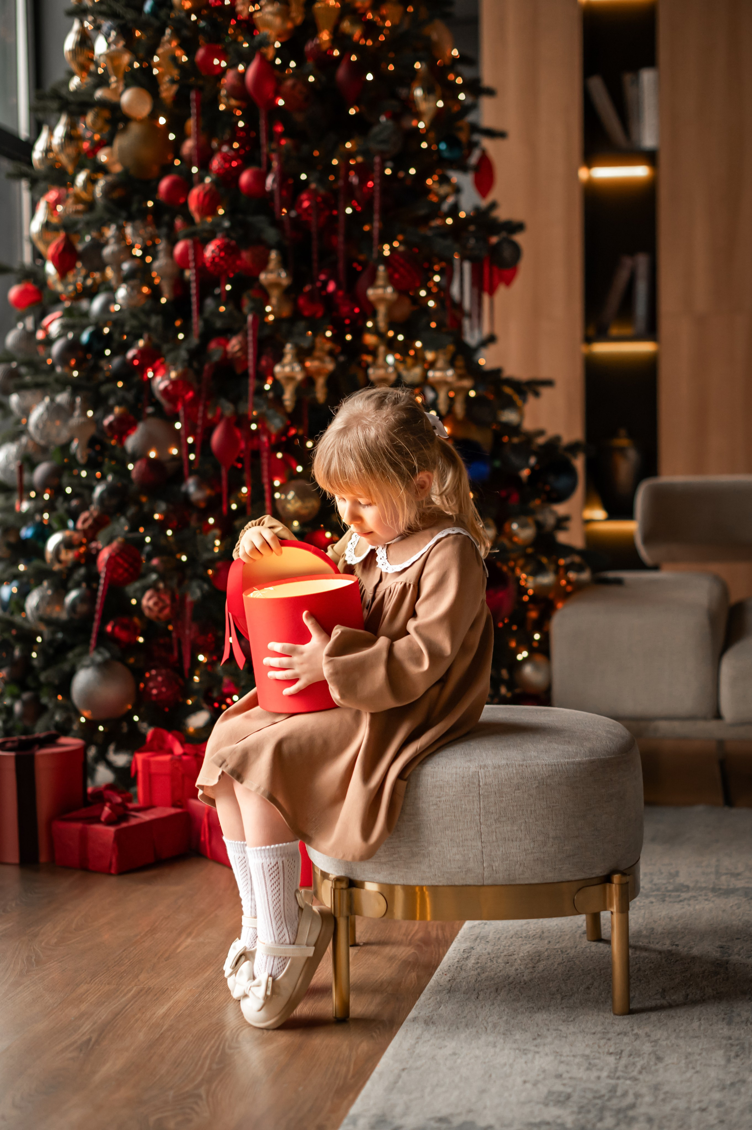 Семья Екатерины в студии Мимика