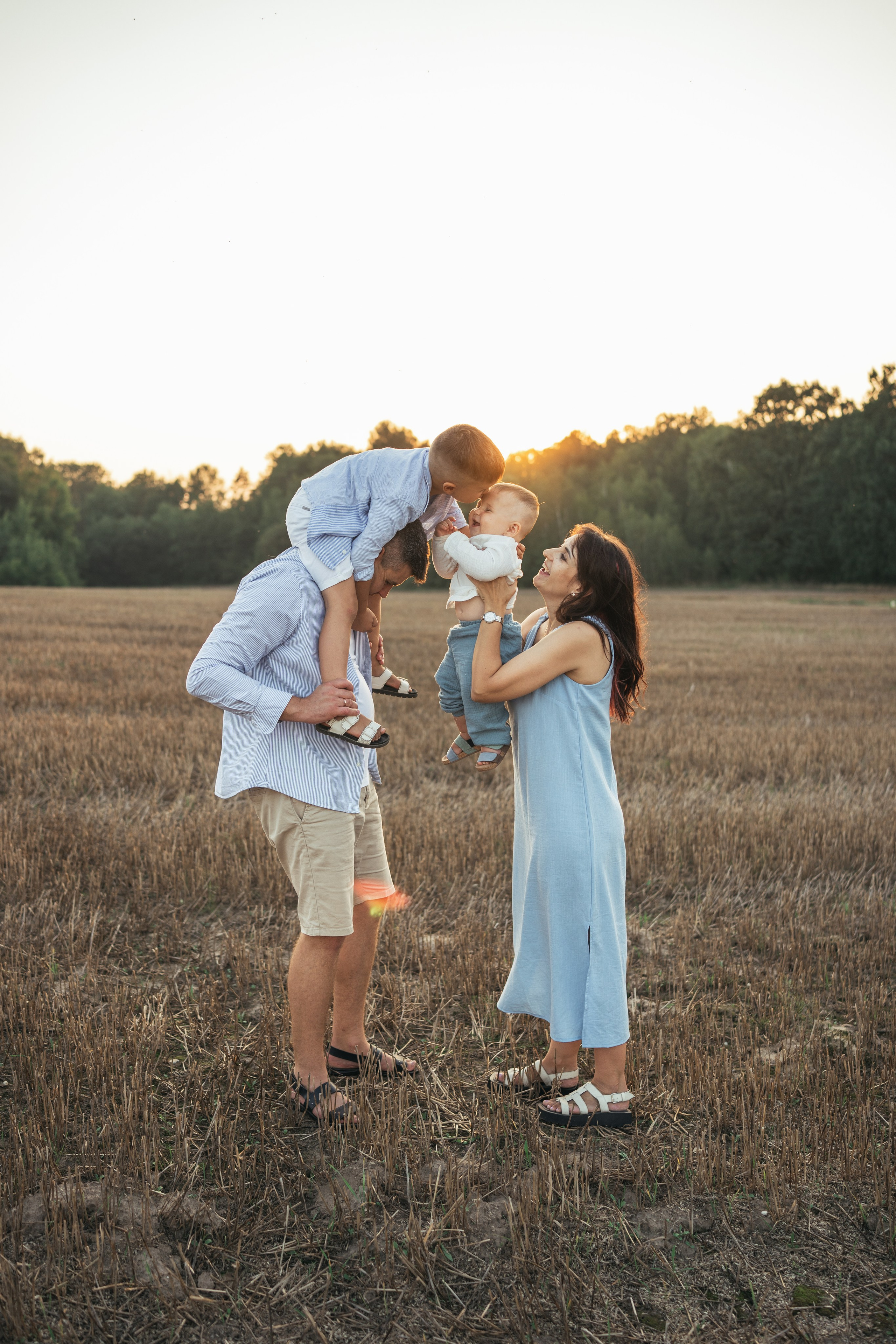 ЛЕТО.Семья Вероники. Фотограф Марта Козел. Гродно, Беларусь