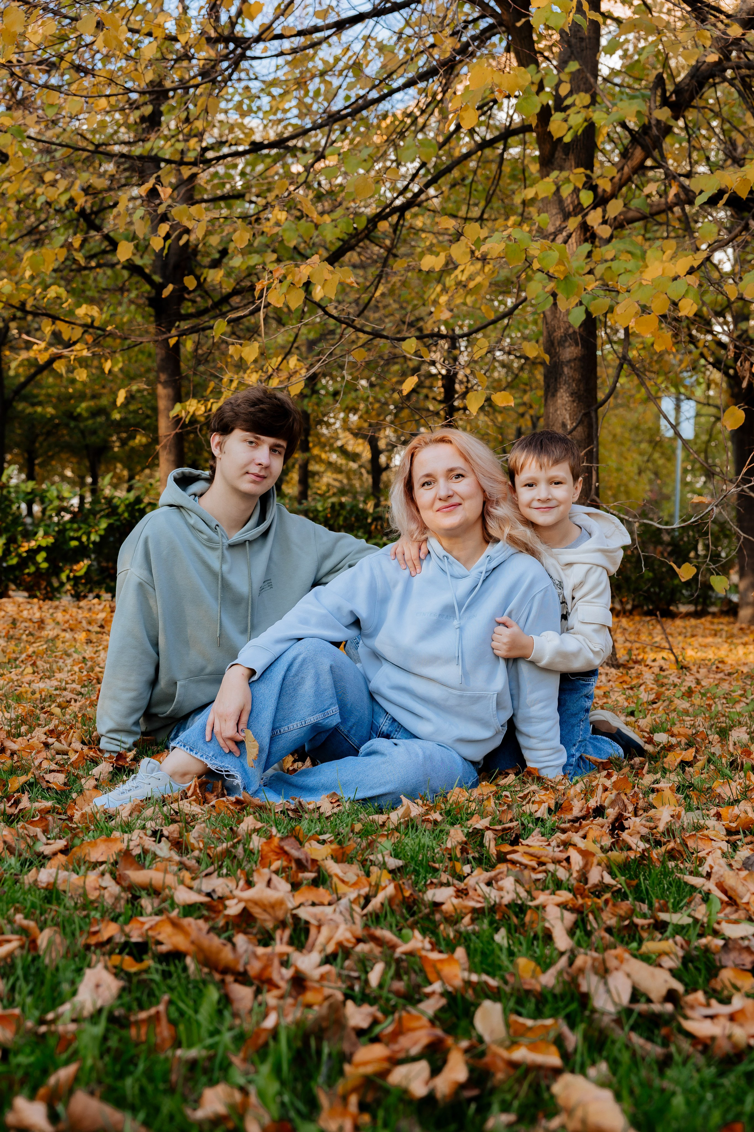 Осень. Профессиональный фотограф и видеооператор