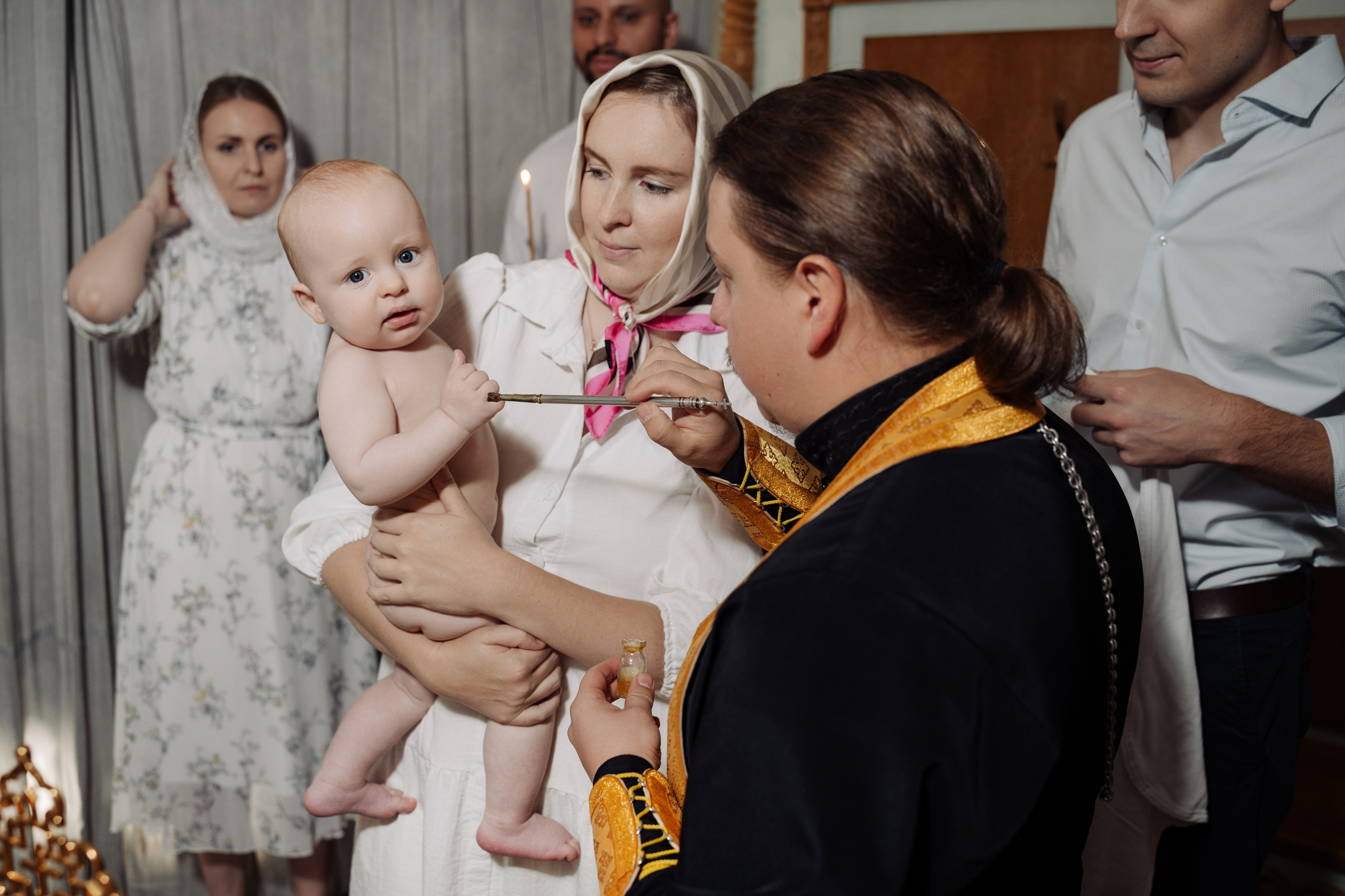 Таинство крещения. Свадебный и семейный фотограф Ксения Ржевская (Митрохина)
