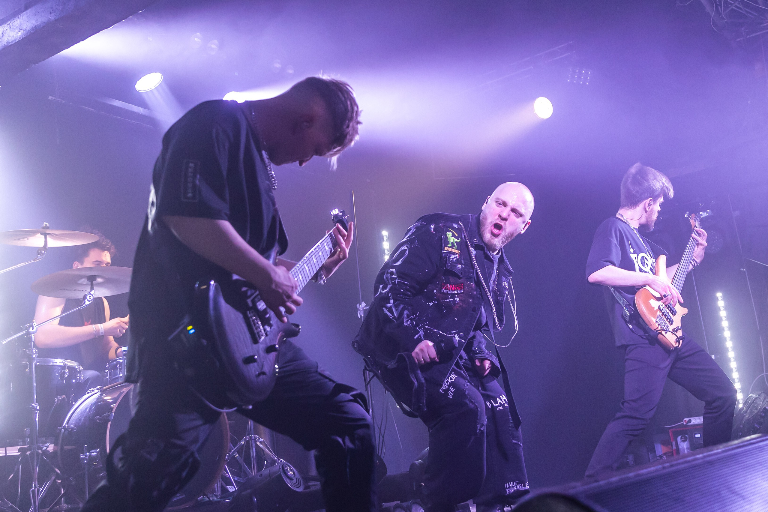 Концерт альтернатив метал группы iOSTRA 30.03.24. Фотограф Владимир Охрименко