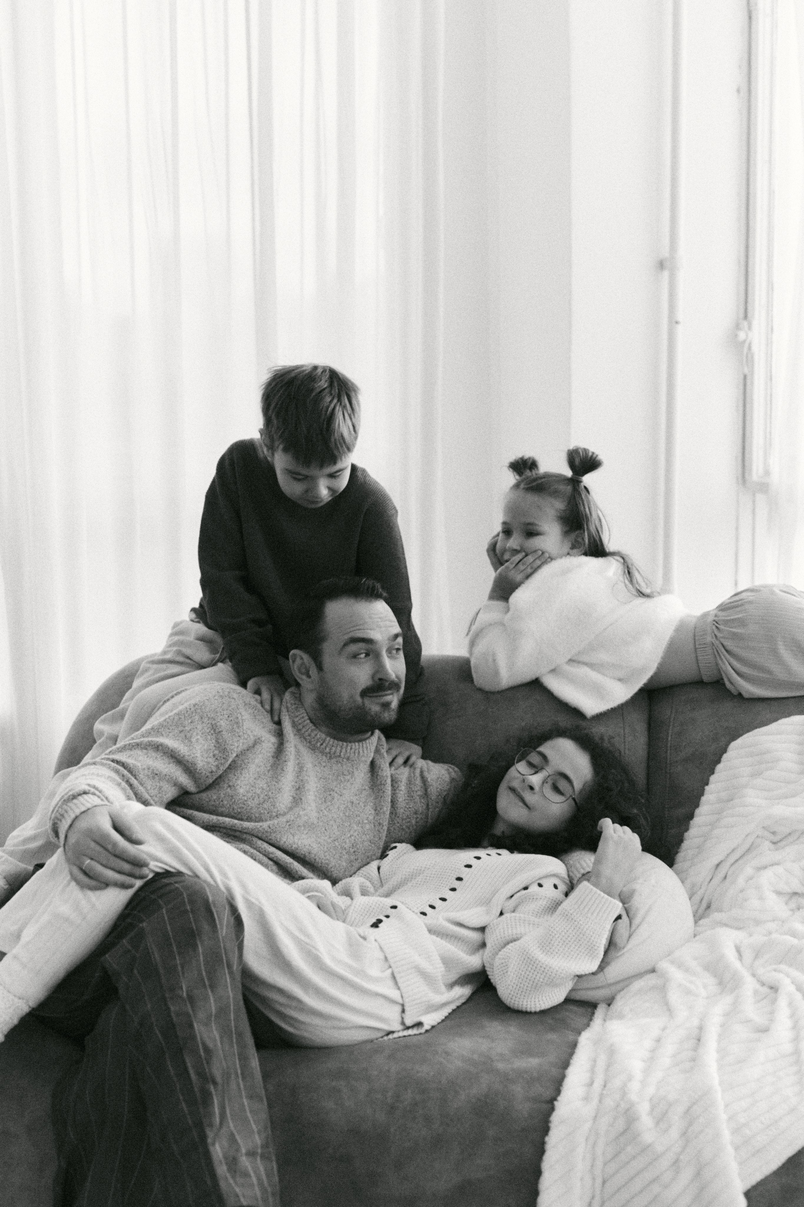 Данила + Нэлла + Василиса + Антон + Алиса + Платон. Семейный и детский фотограф Юлия Шох