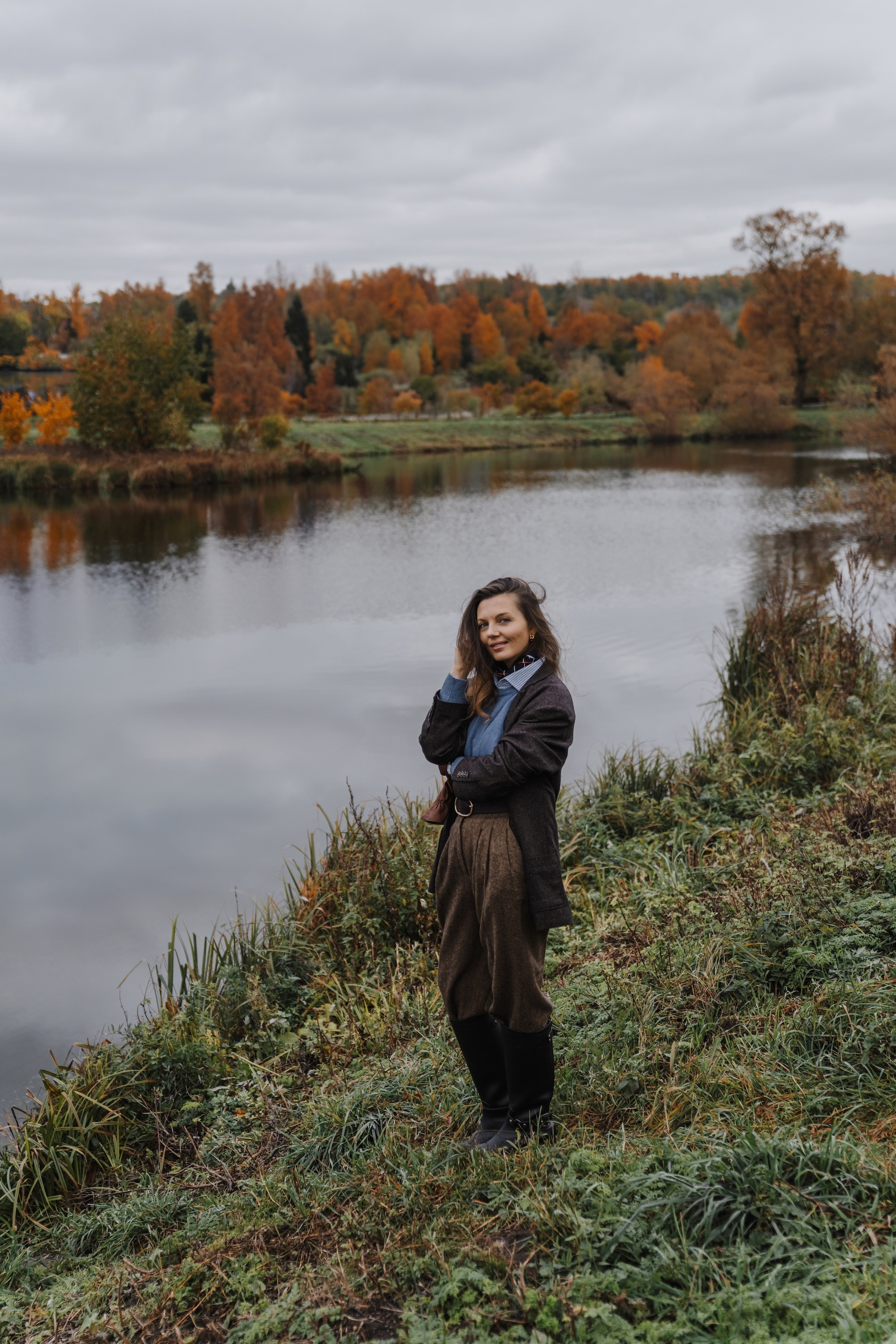 Юля. Осень, в британском стиле, Минск. Olga Modjaro