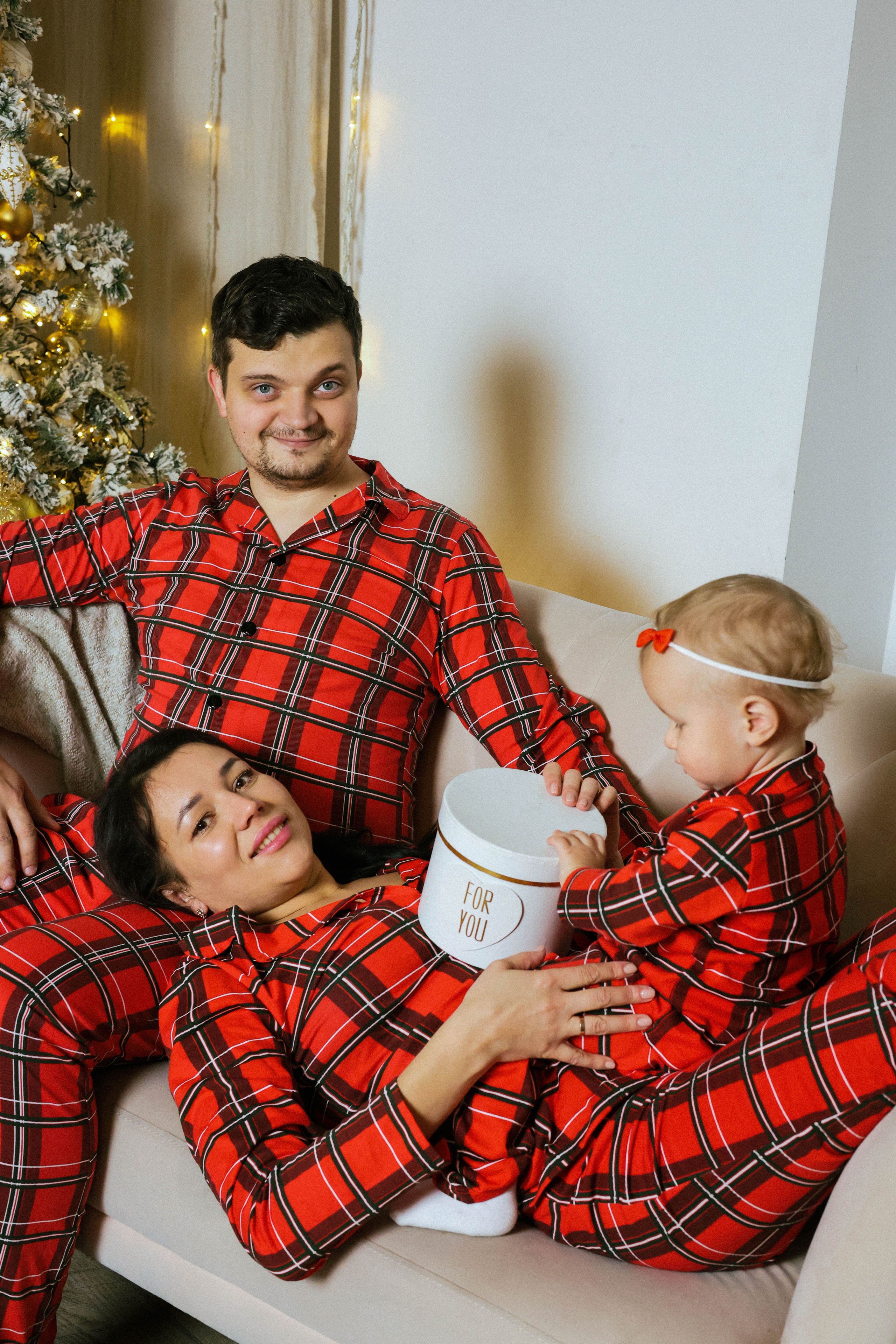 Новогодняя история «Наталья и ее семья». Фотограф в Москве Анастасия Калинина