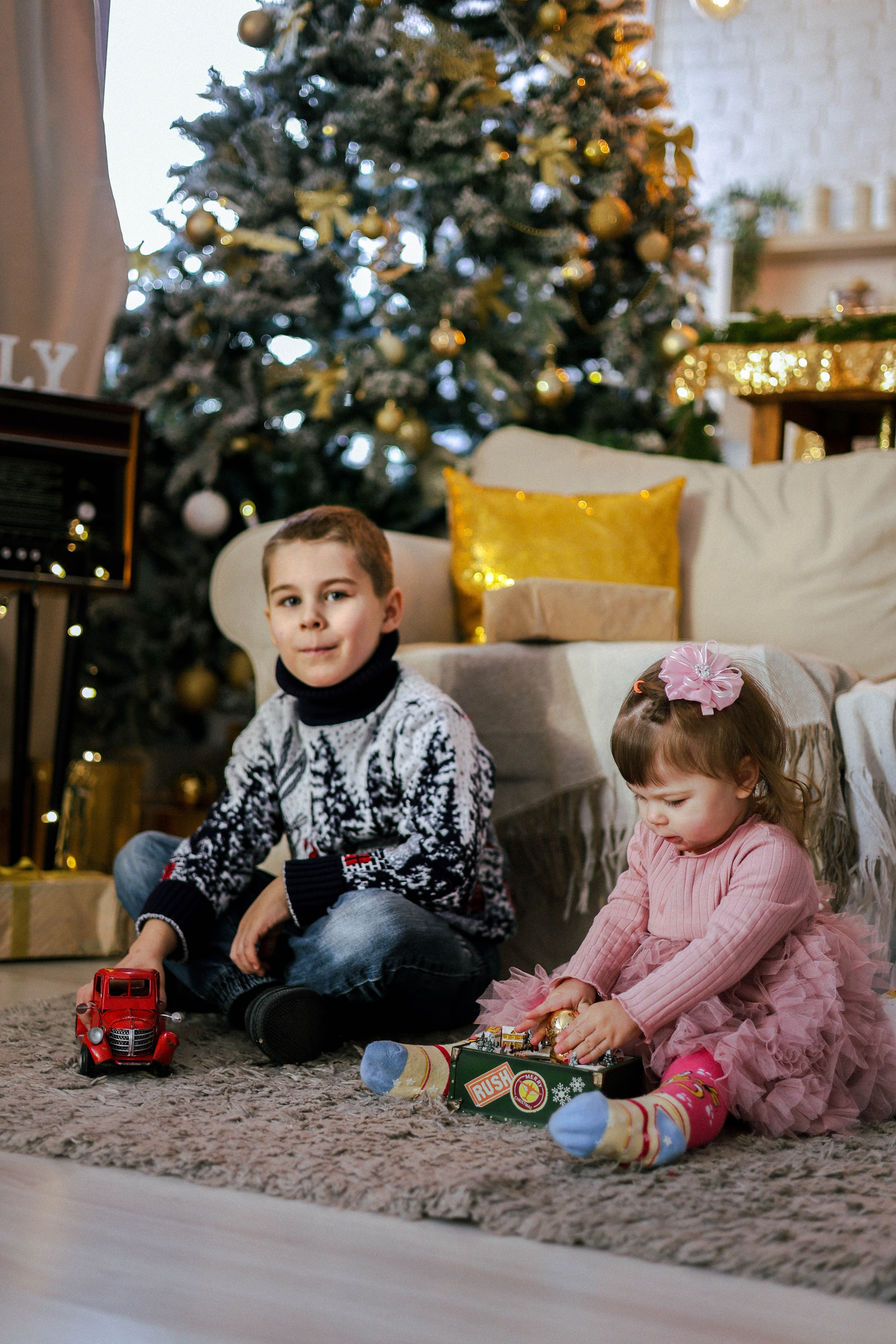 Новогодняя история «Нелля и ее семья». Фотограф в Москве Анастасия Калинина