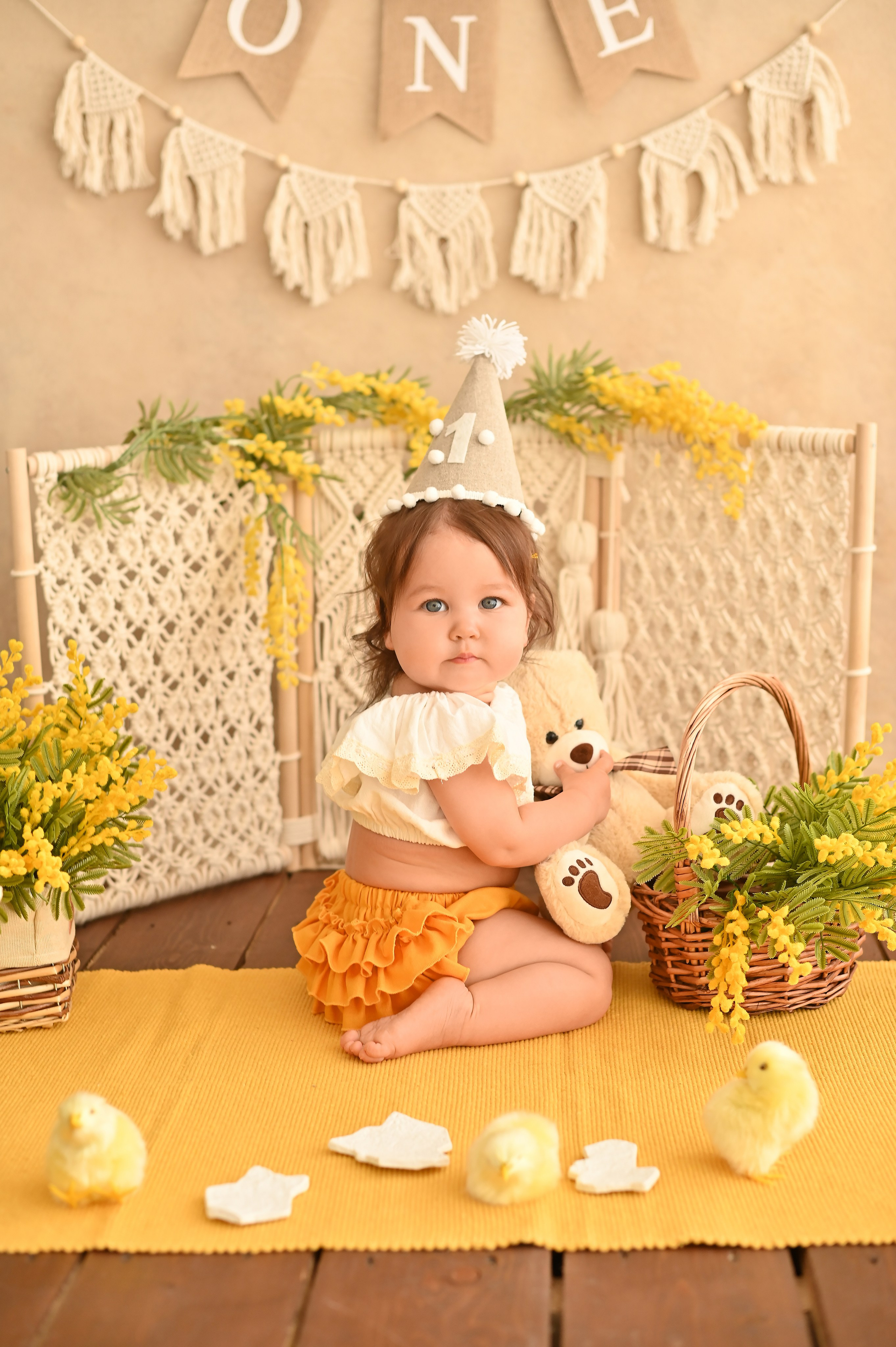 « Годик Девочки ». Фотограф новорожденных во Владивостоке Панова Татьяна