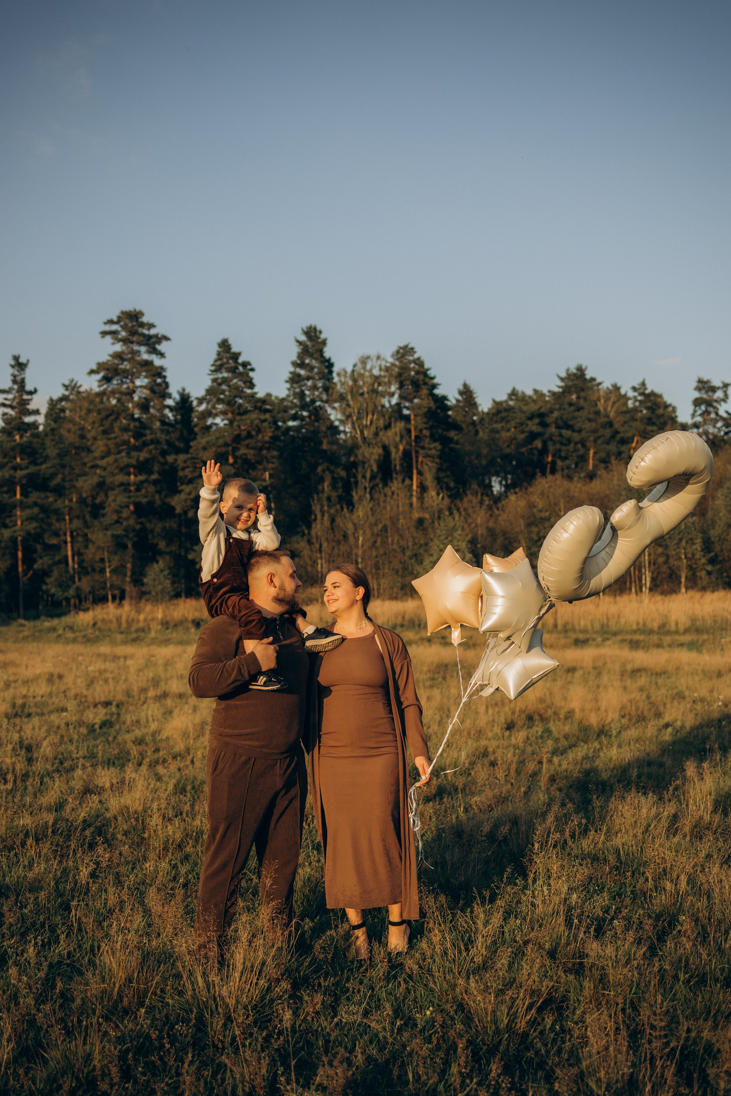 3 годика малышу (7.09.2025 г.) г. Жуков (Калужская обл.). Надежда Стар семейный и церковный фотограф в Жукове и Калужской области