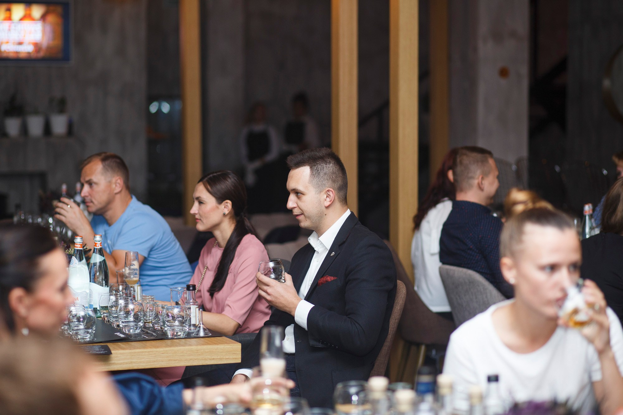 Dinner Chivas. Reportage and staged photographer Natalia Sannikova