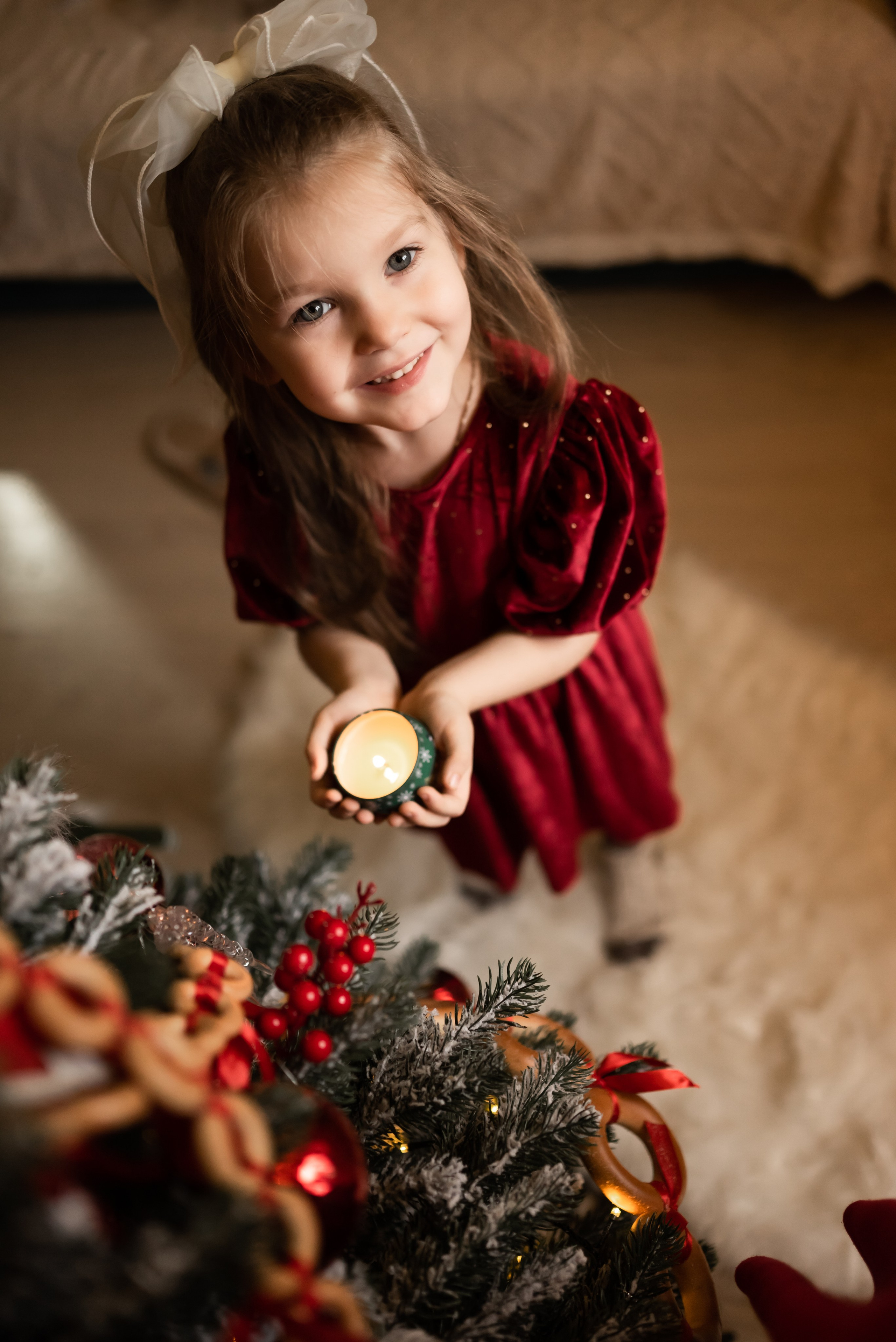 Новогодняя история Варвары. Фотограф Ксения Огородова портфолио