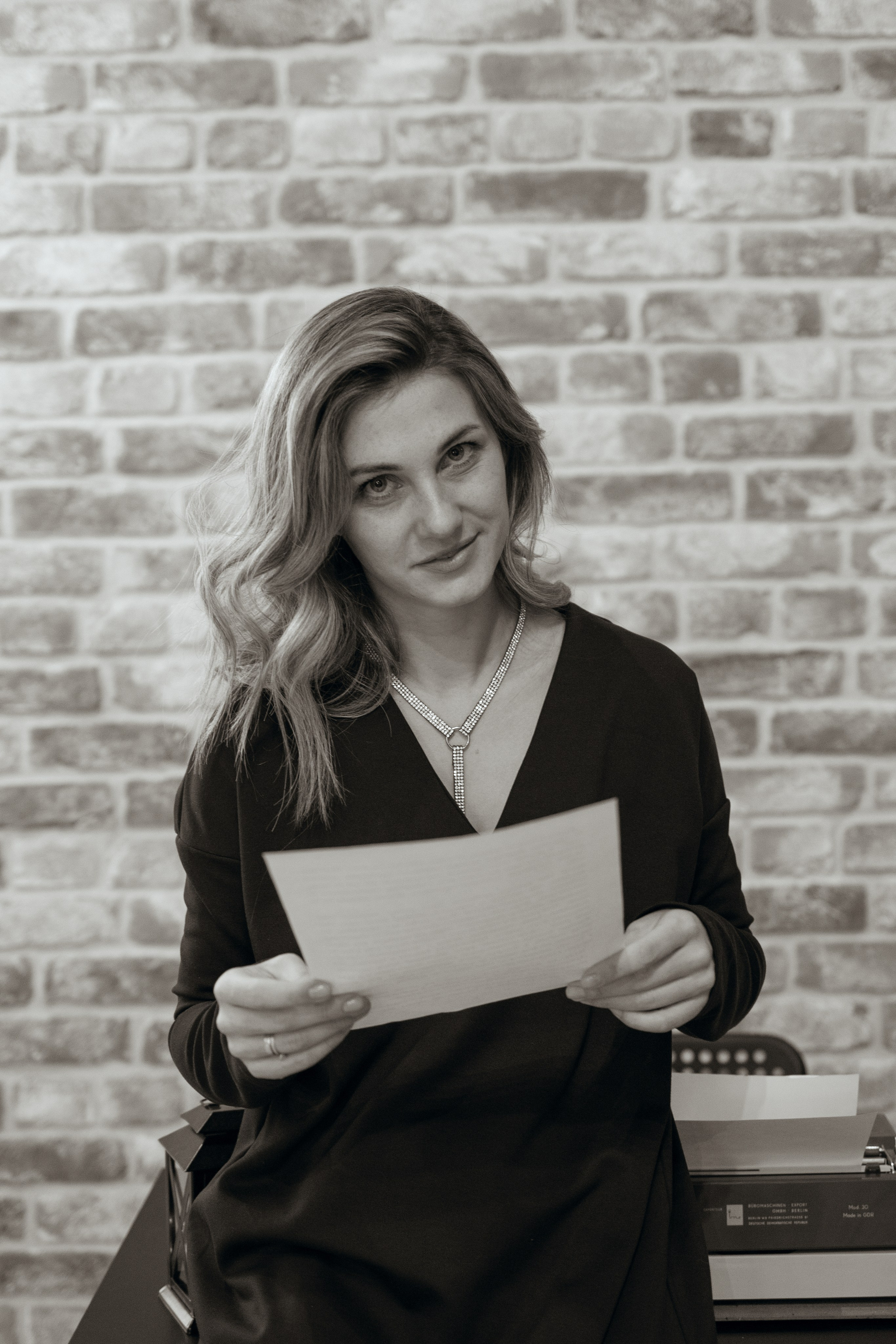 Писательница Эрика. Художественная фотография