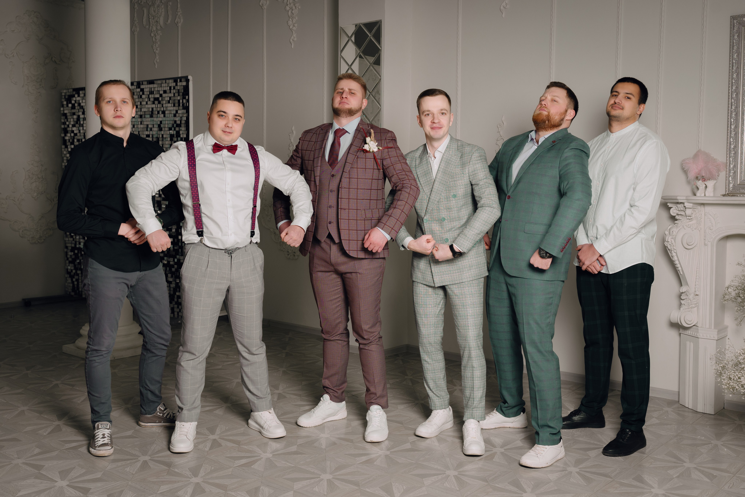 Свадебная фотосессия в студии. Фотограф Ким Наталья в Красноярске