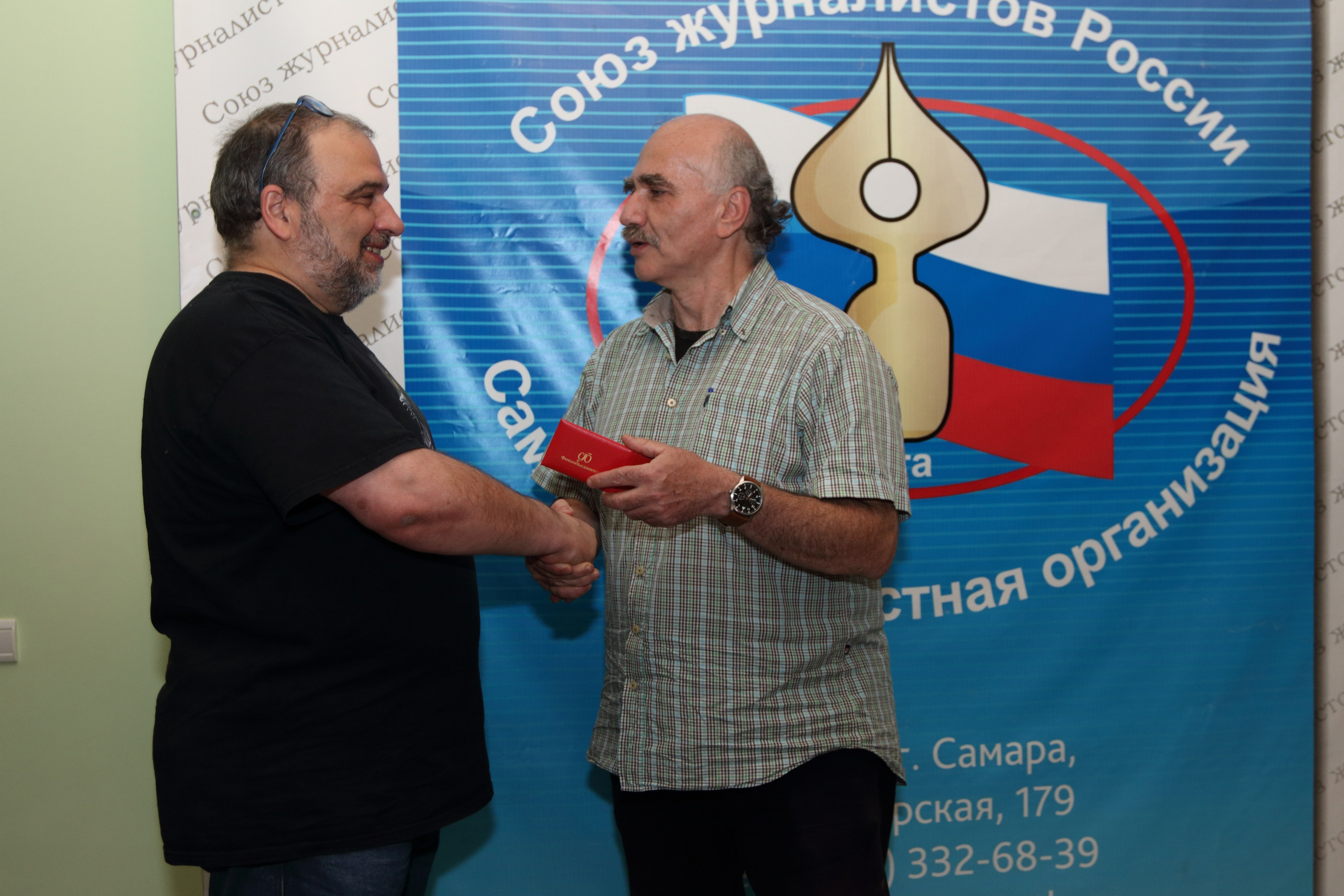 01.06.2017 Вступление в Фотообъединение Владимира Иванова и Георгия Фролова. Фотообъединение Самарского областного отделения Союза журналистов России